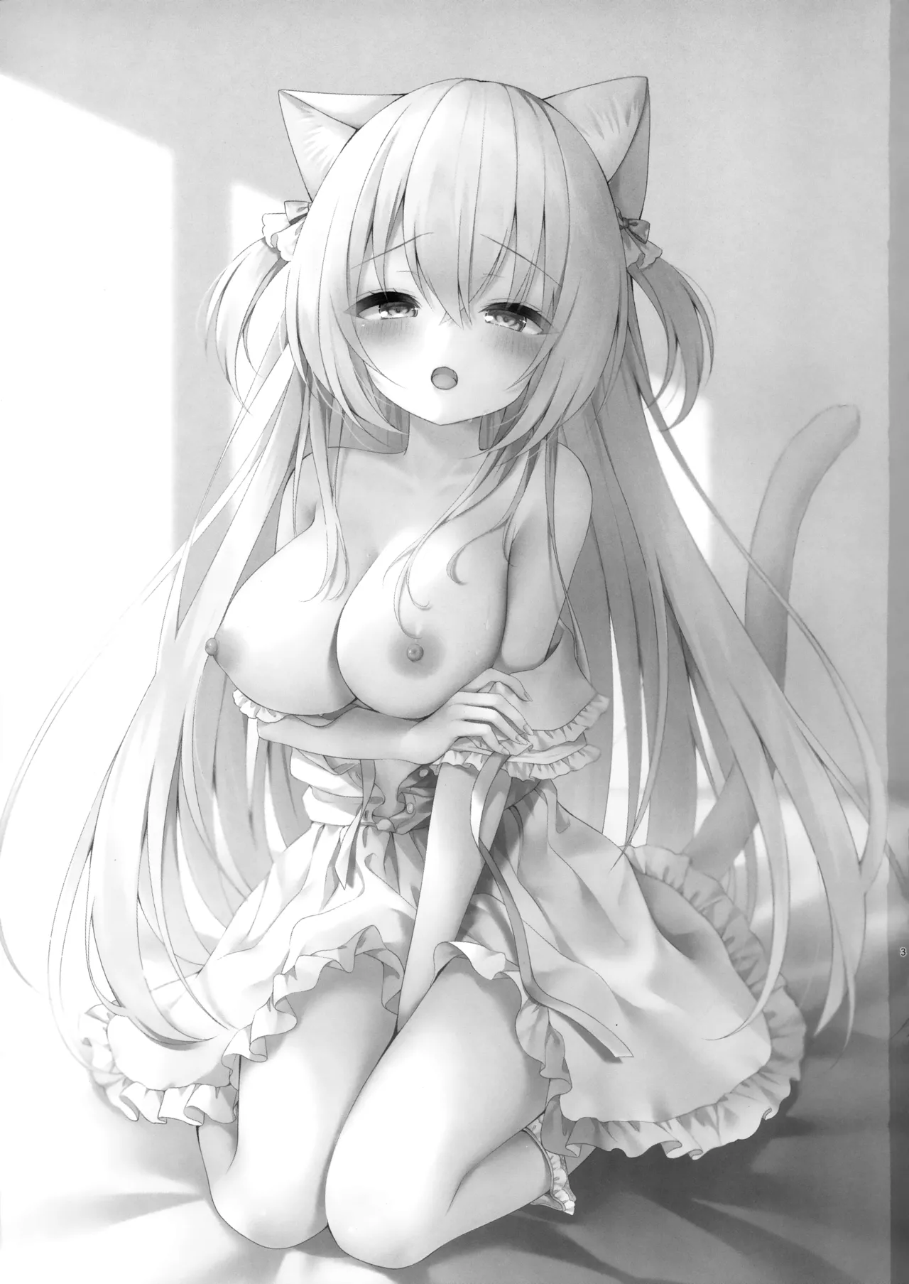 (C101) [Momochiakyou (Momochichia)] Hatsujou Neko no Osewa no Shikata [Chinese] [无毒汉化组] [Decensored] numero di immagine  3
