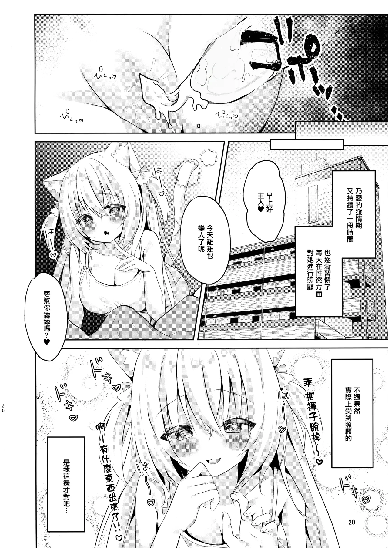 (C101) [Momochiakyou (Momochichia)] Hatsujou Neko no Osewa no Shikata [Chinese] [无毒汉化组] [Decensored] numero di immagine  20