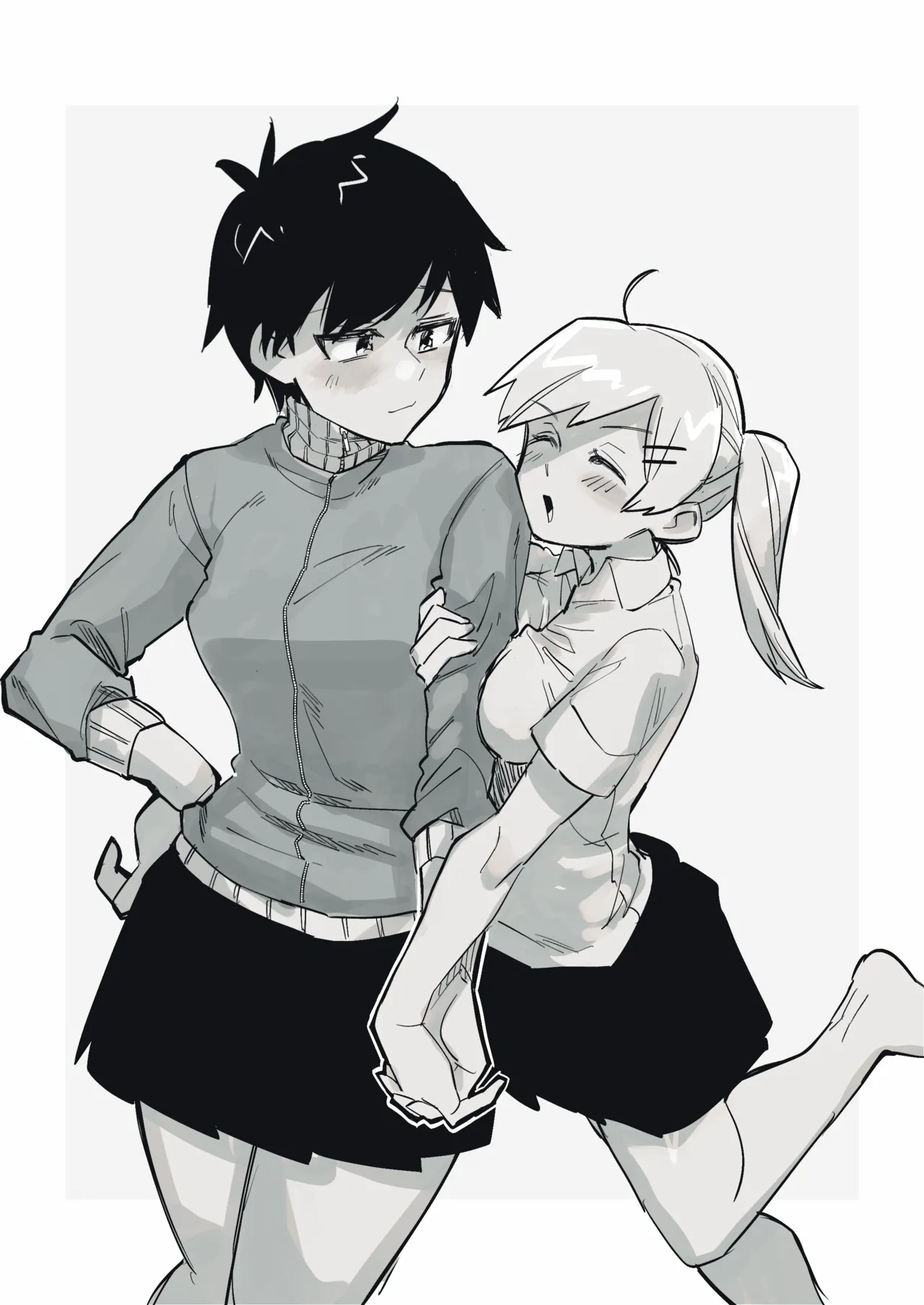 [tsuru] 清水ちゃん会田ちゃん 1-4 （个人机翻） image number 13