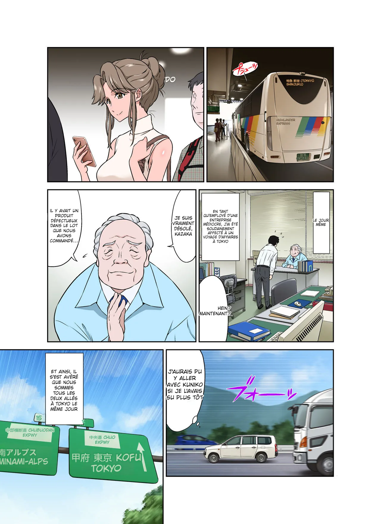 [DOZA Village (Dozamura)] Ore Shucchouchuu, Tsuma Netorarechuu. [French] [Digital] image number 5