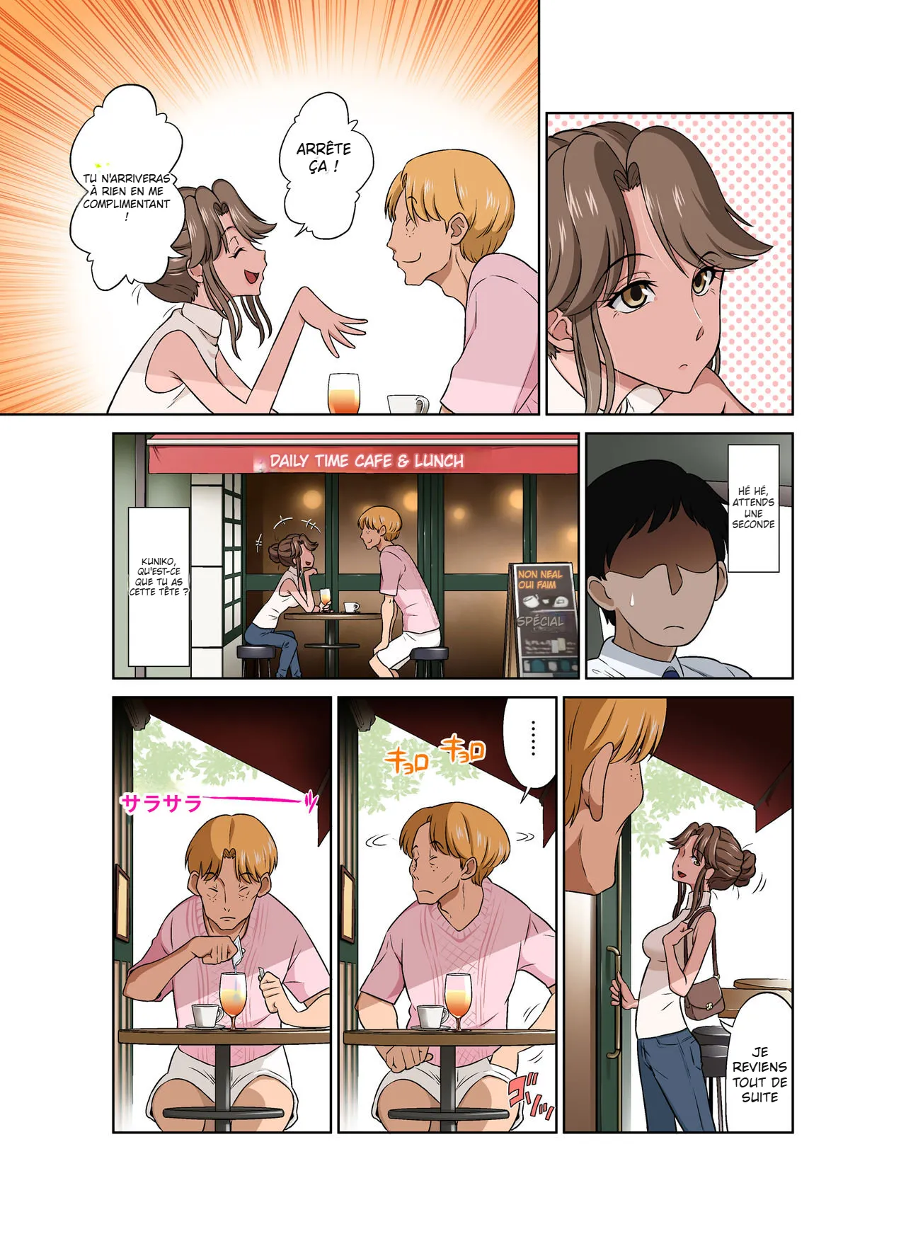 [DOZA Village (Dozamura)] Ore Shucchouchuu, Tsuma Netorarechuu. [French] [Digital] image number 11