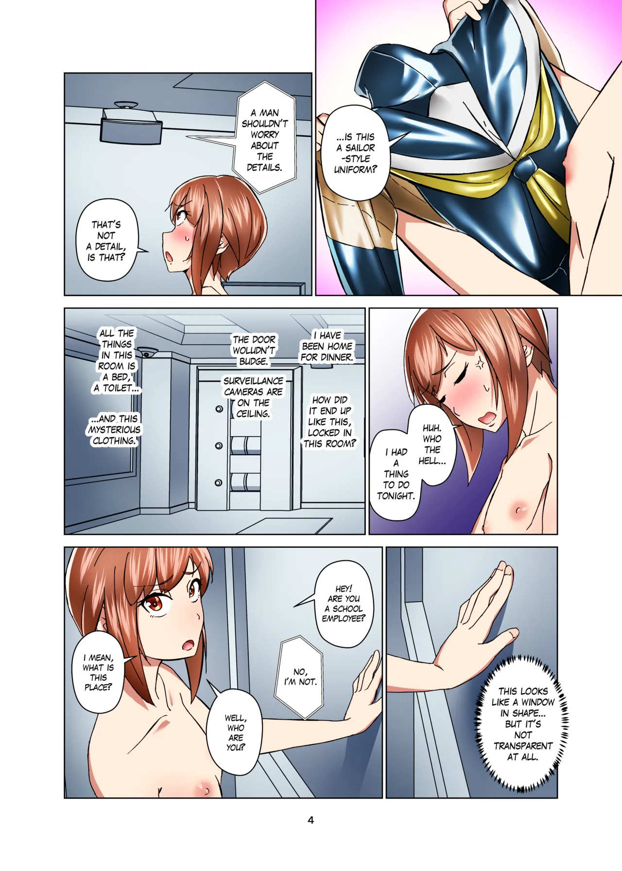 [Gumigumi Gou (Gumi11-gou)] Kimi Senyou Kousoku Kyousei Mesuiki Suit | Extreme Bondage and MESUIKI Costume Test with YOU [English] {Hen_Colorist} [Decensored] [Colorized] [Digital] 画像番号 4