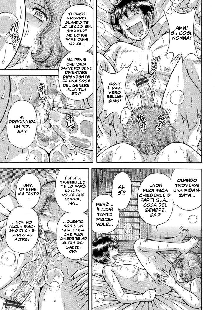 [Umino Sachi] Sansedai Soukan ~Boku to Kaa-san to Obaa-chan~ | Amore Proibito! Cap.1 [Italianl] [Hentai Fantasy] image number 10