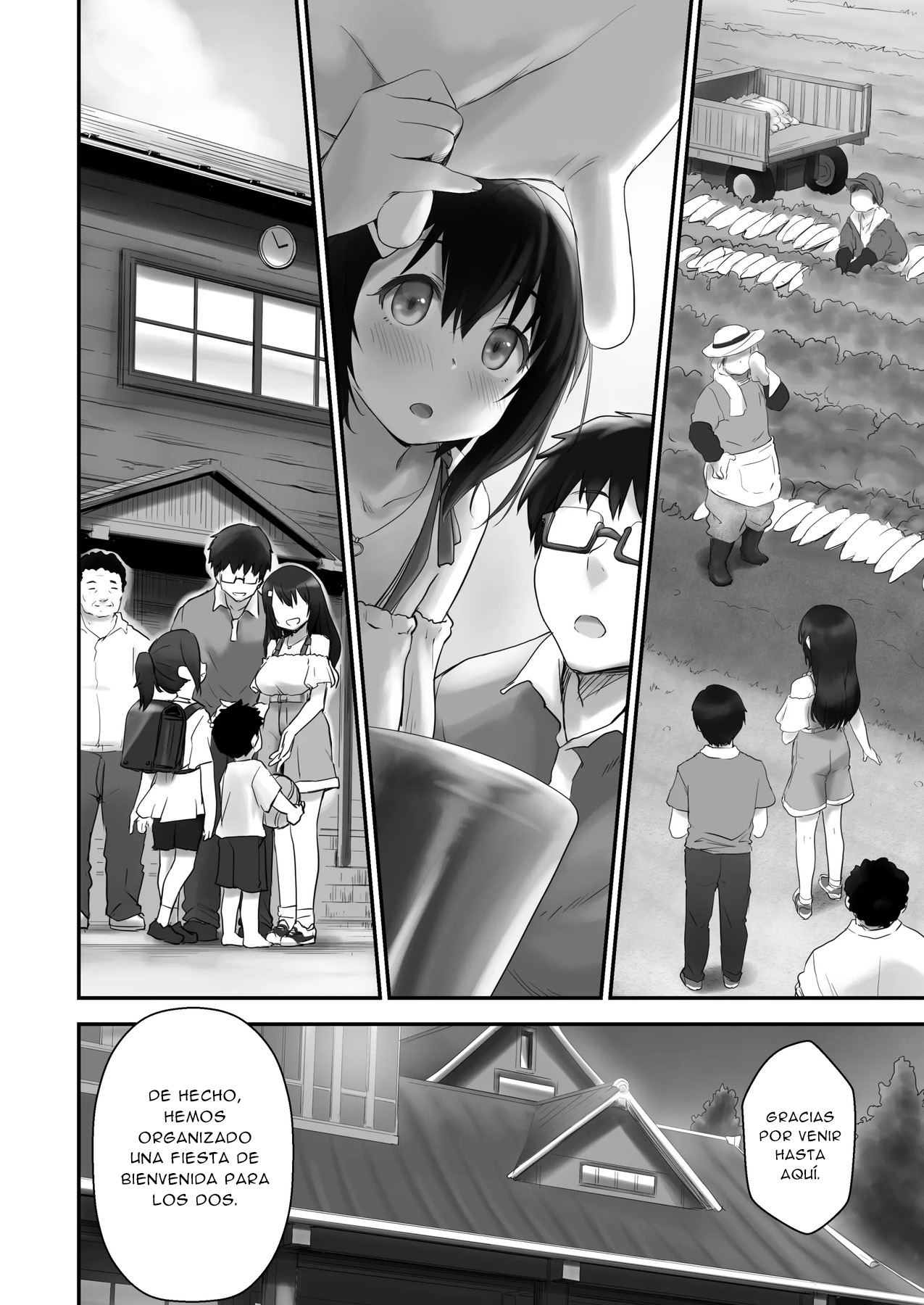 [B-Ginga] Kodomo o Umu no ni Tekishiteiru Mura｜Un Pueblo Adecuado para Dar a Luz a los Niños [Spanish] [New Scan Doujin] 5eme image