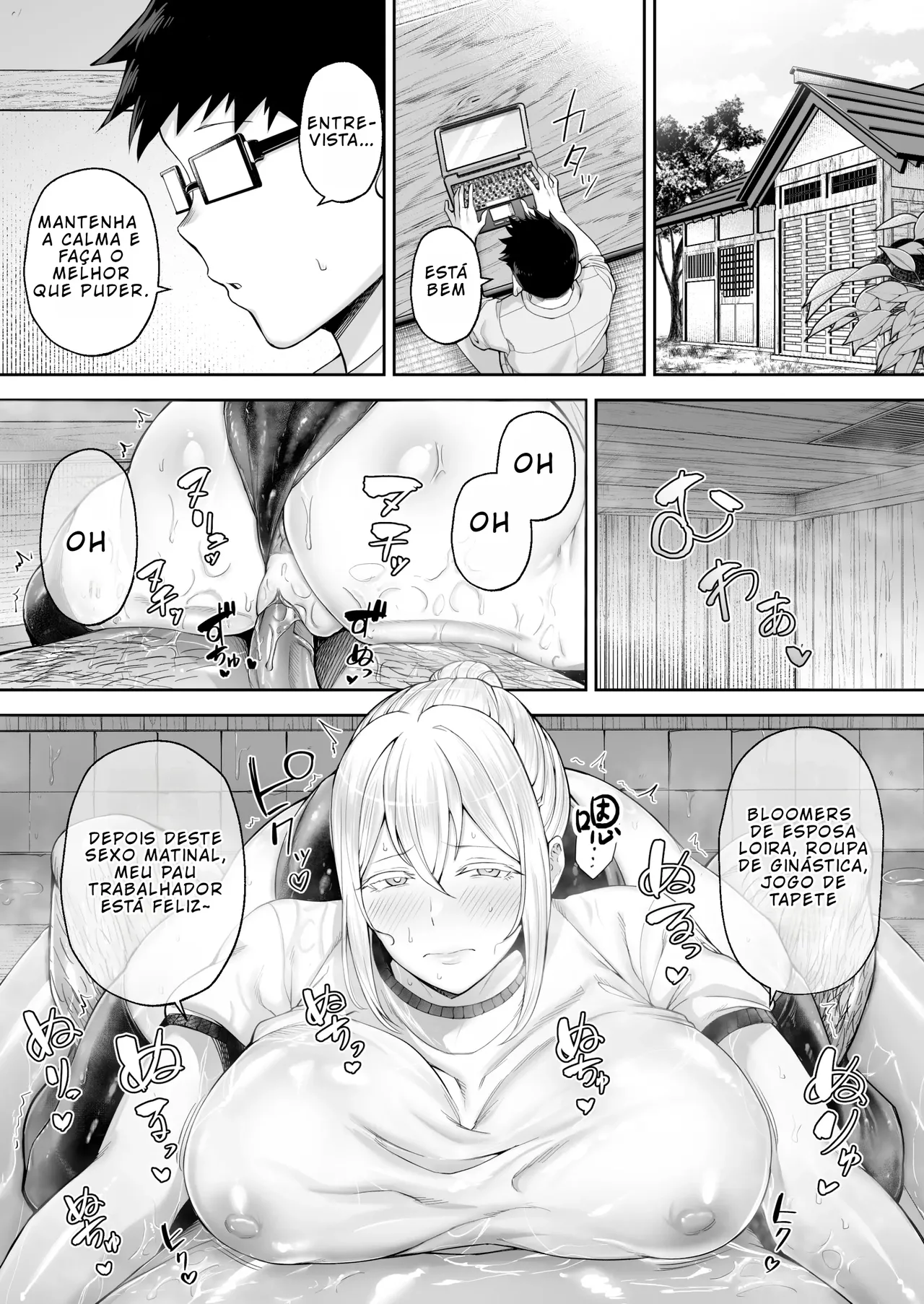 Netorareta Bakunyuu Blonde Zuma Elena Ni -Musyoku no Otto o Sasaerutameni Hitasura Nakadashi Saremashita w- [Portuguese-BR] [BLACKSUB] numero di immagine  17