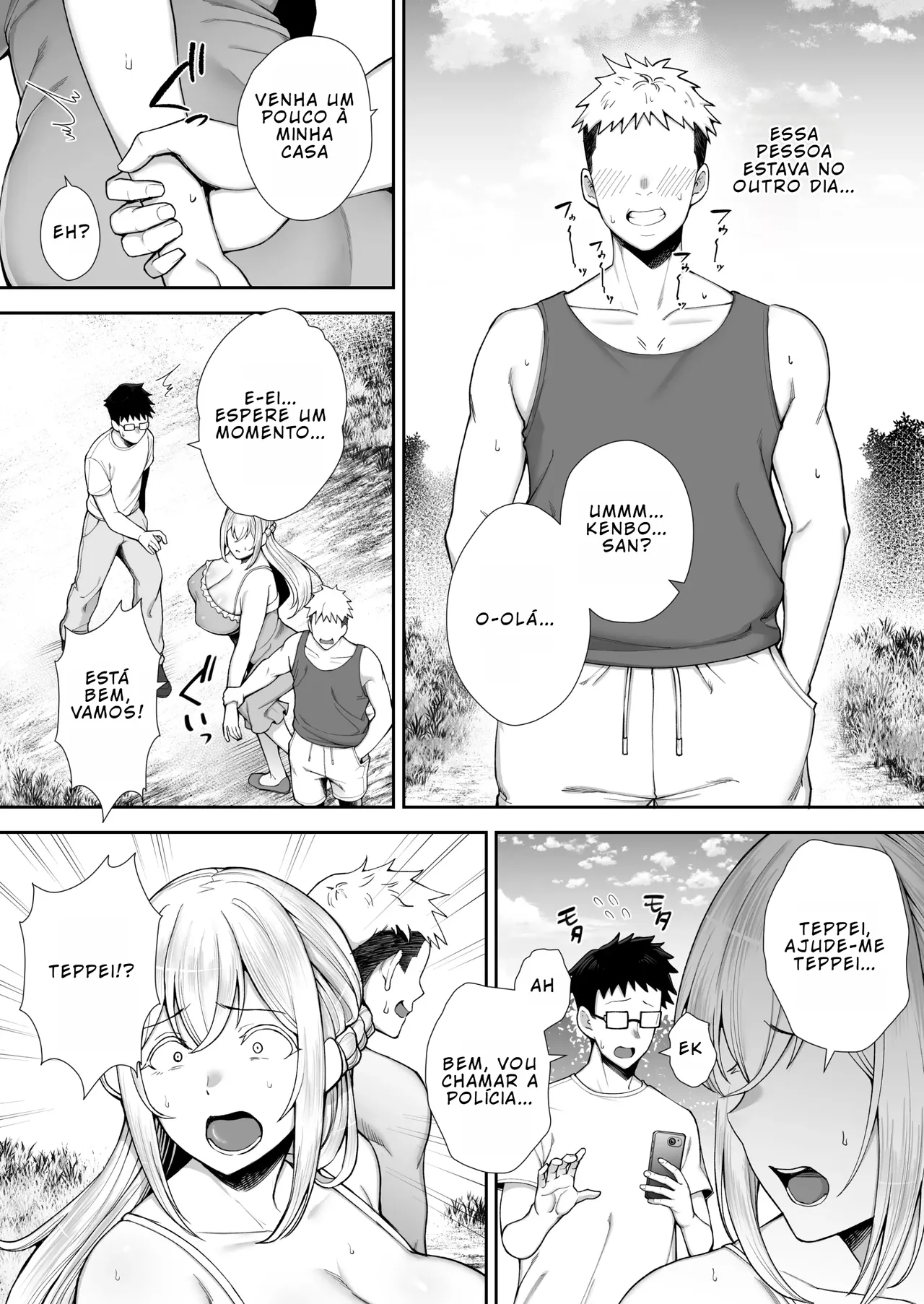 Netorareta Bakunyuu Blonde Zuma Elena Ni -Musyoku no Otto o Sasaerutameni Hitasura Nakadashi Saremashita w- [Portuguese-BR] [BLACKSUB] numero di immagine  48