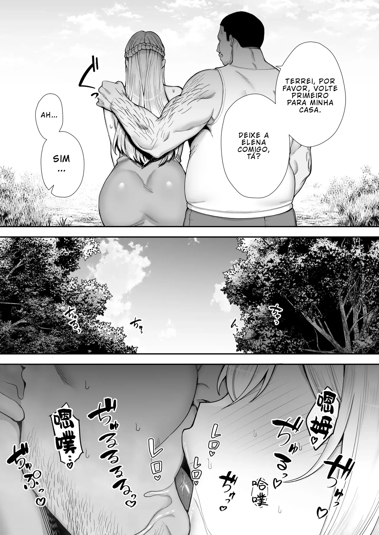 Netorareta Bakunyuu Blonde Zuma Elena Ni -Musyoku no Otto o Sasaerutameni Hitasura Nakadashi Saremashita w- [Portuguese-BR] [BLACKSUB] numero di immagine  50