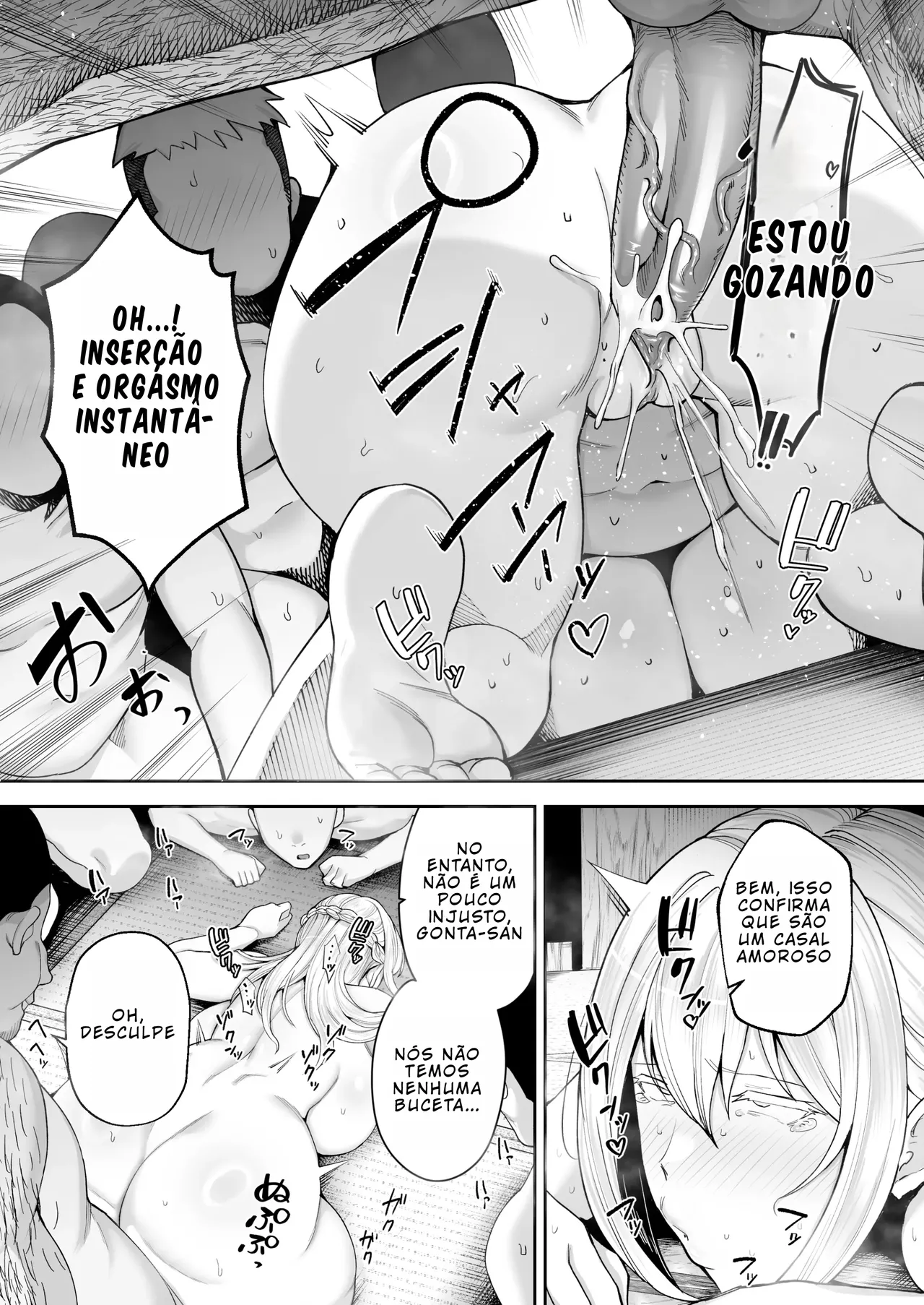 Netorareta Bakunyuu Blonde Zuma Elena Ni -Musyoku no Otto o Sasaerutameni Hitasura Nakadashi Saremashita w- [Portuguese-BR] [BLACKSUB] numero di immagine  67