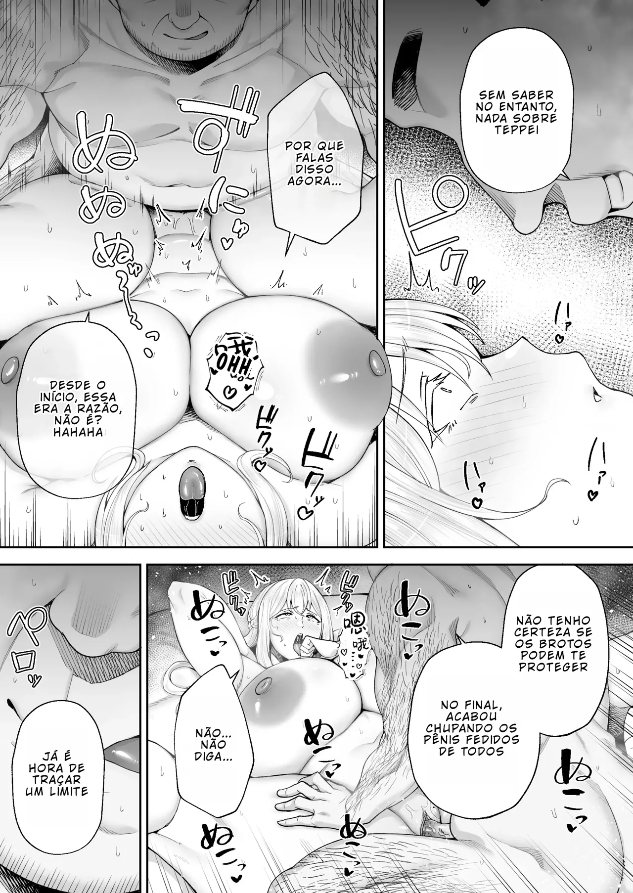 Netorareta Bakunyuu Blonde Zuma Elena Ni -Musyoku no Otto o Sasaerutameni Hitasura Nakadashi Saremashita w- [Portuguese-BR] [BLACKSUB] numero di immagine  83