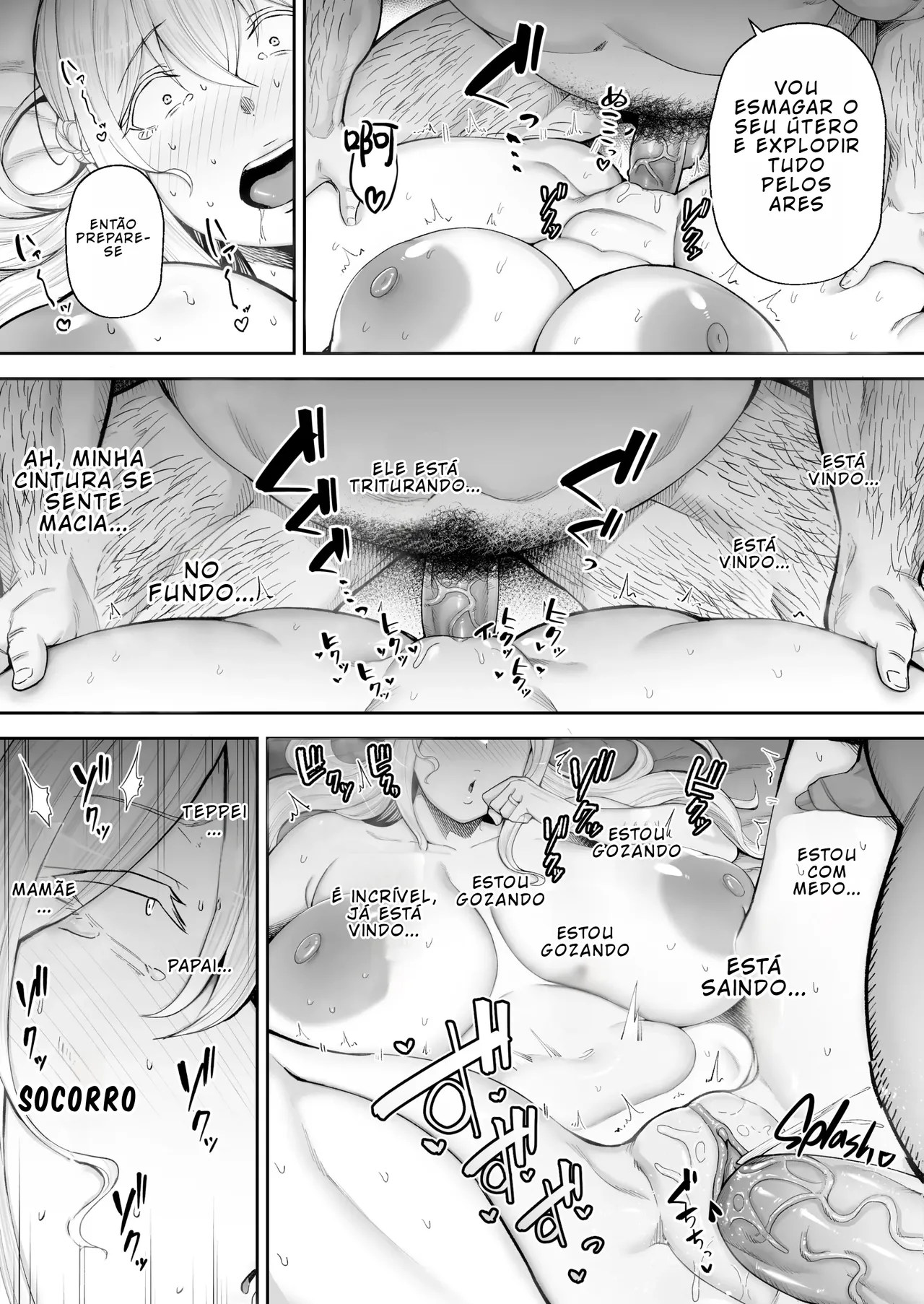 Netorareta Bakunyuu Blonde Zuma Elena Ni -Musyoku no Otto o Sasaerutameni Hitasura Nakadashi Saremashita w- [Portuguese-BR] [BLACKSUB] numero di immagine  87