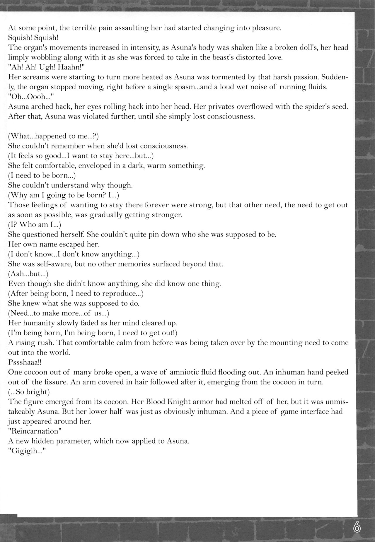 (C97) [Daraku Jiko Chousa Iinkai (Various)] Kegareta Senkou (Sword Art Online) [English] [H-Konbini] 图片编号 7