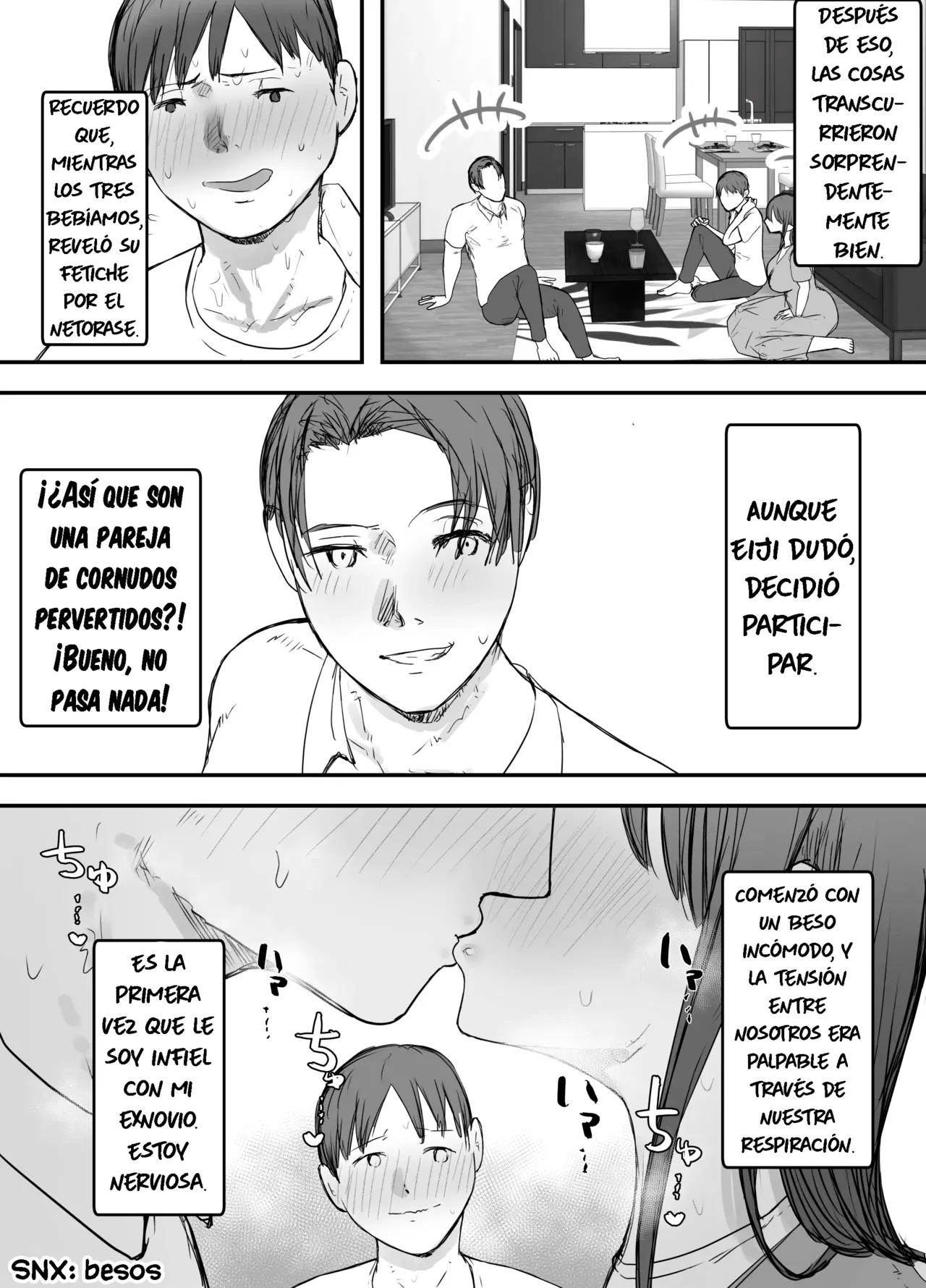 [Baketsu Purin] Netorase no Koukai tte Osoi Mitai yo？3｜¿El Arrepentimiento Por Ser Cornudo Llega Demasiado Tarde？3 [Spanish] [La Legión Fantasma] image number 35