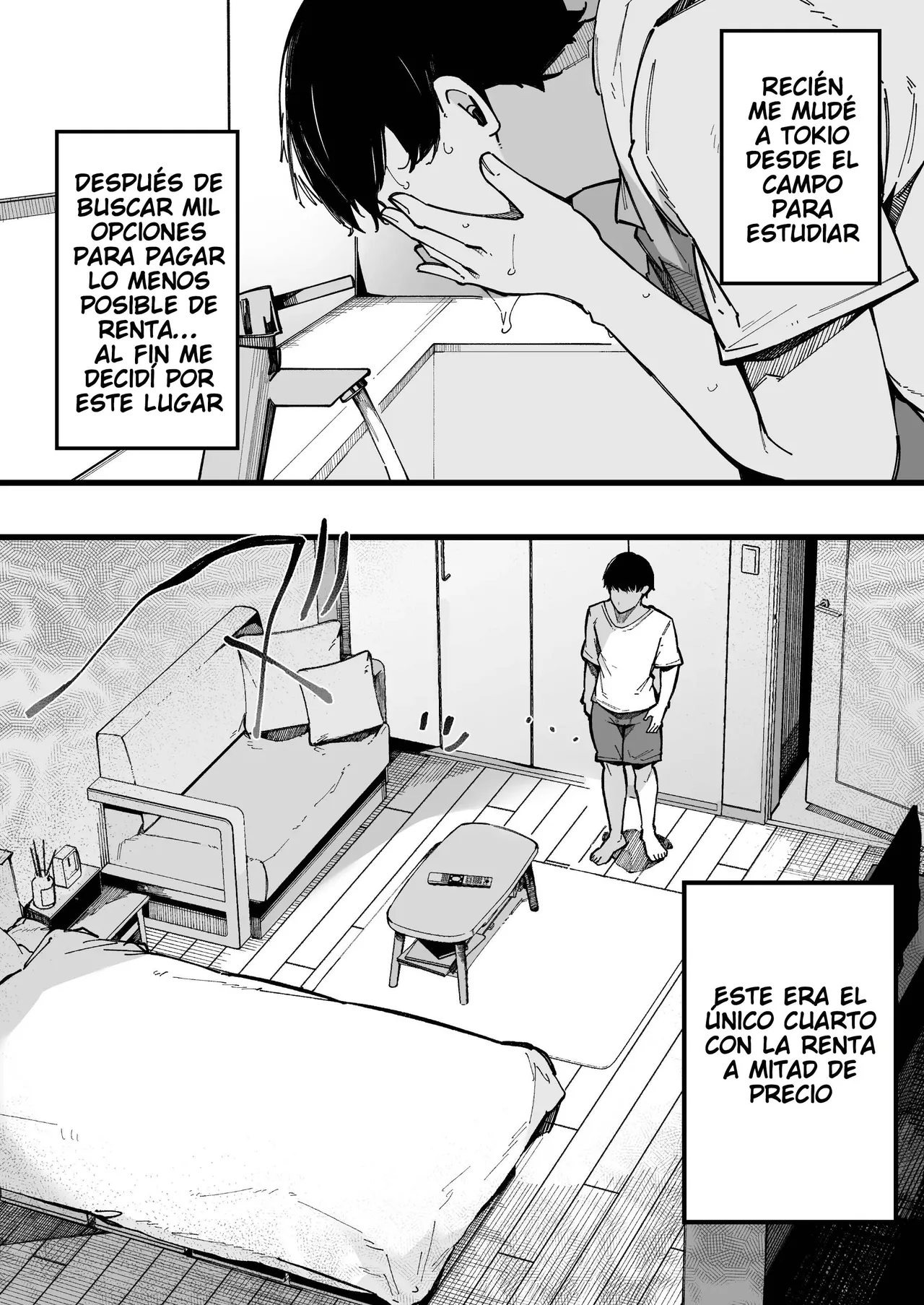 [BlossomSphere (Sakurayu Hal)] Hikkoshi Saki no Kinrin Juumin no Seiyoku ga Yabasugite, Mainichi Kintama Karappo ni Sareru Ken.｜El Caso de Cómo Mis Vecinas, con un Deseo Sexual Grande, Me Usaron Hasta Dejarme Seco. [Spanish] [Uraku Translations] image number 5