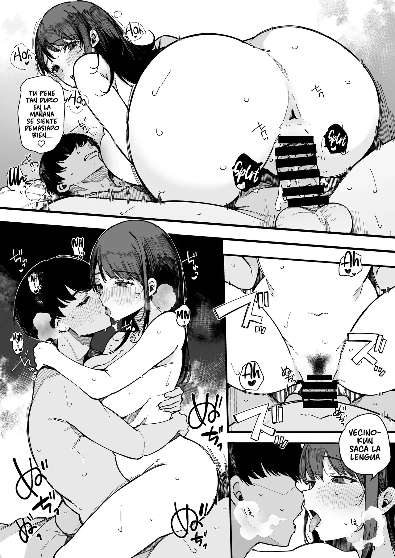 [BlossomSphere (Sakurayu Hal)] Hikkoshi Saki no Kinrin Juumin no Seiyoku ga Yabasugite, Mainichi Kintama Karappo ni Sareru Ken.｜El Caso de Cómo Mis Vecinas, con un Deseo Sexual Grande, Me Usaron Hasta Dejarme Seco. [Spanish] [Uraku Translations] image number 13