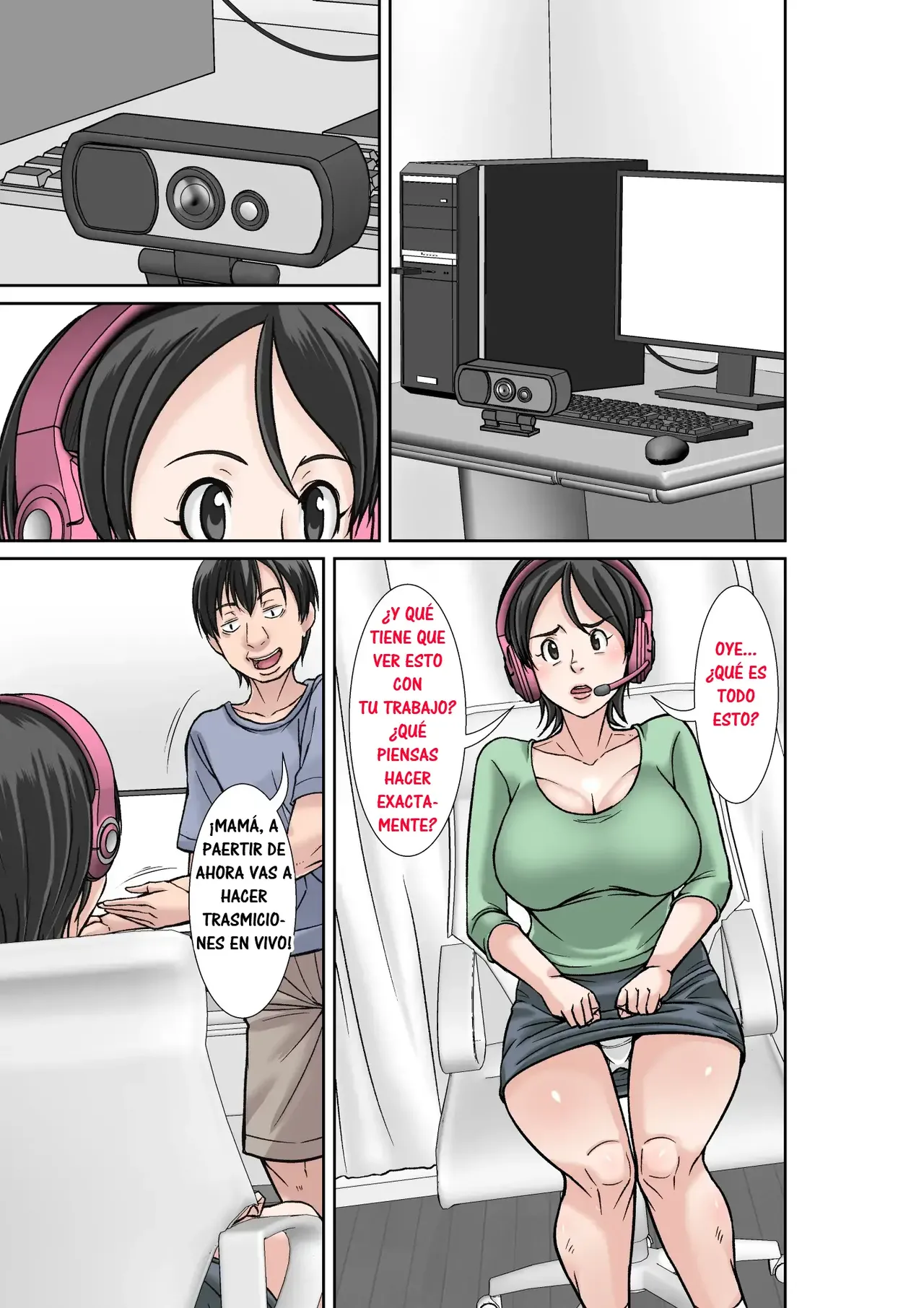 [Hoyoyodou] Kora! Anta Hahaoya o Kudoite Nani Shiyoutte Iu no! 〜Katsuo Hitorigurashi Hen〜 Sono 1｜¡Oye! ¿Qué Pretendes Seduciendo a Tu Madre？~La Vida en Solitario de Katsuo~ [Spanish] [RYU-SHINS] image number 15