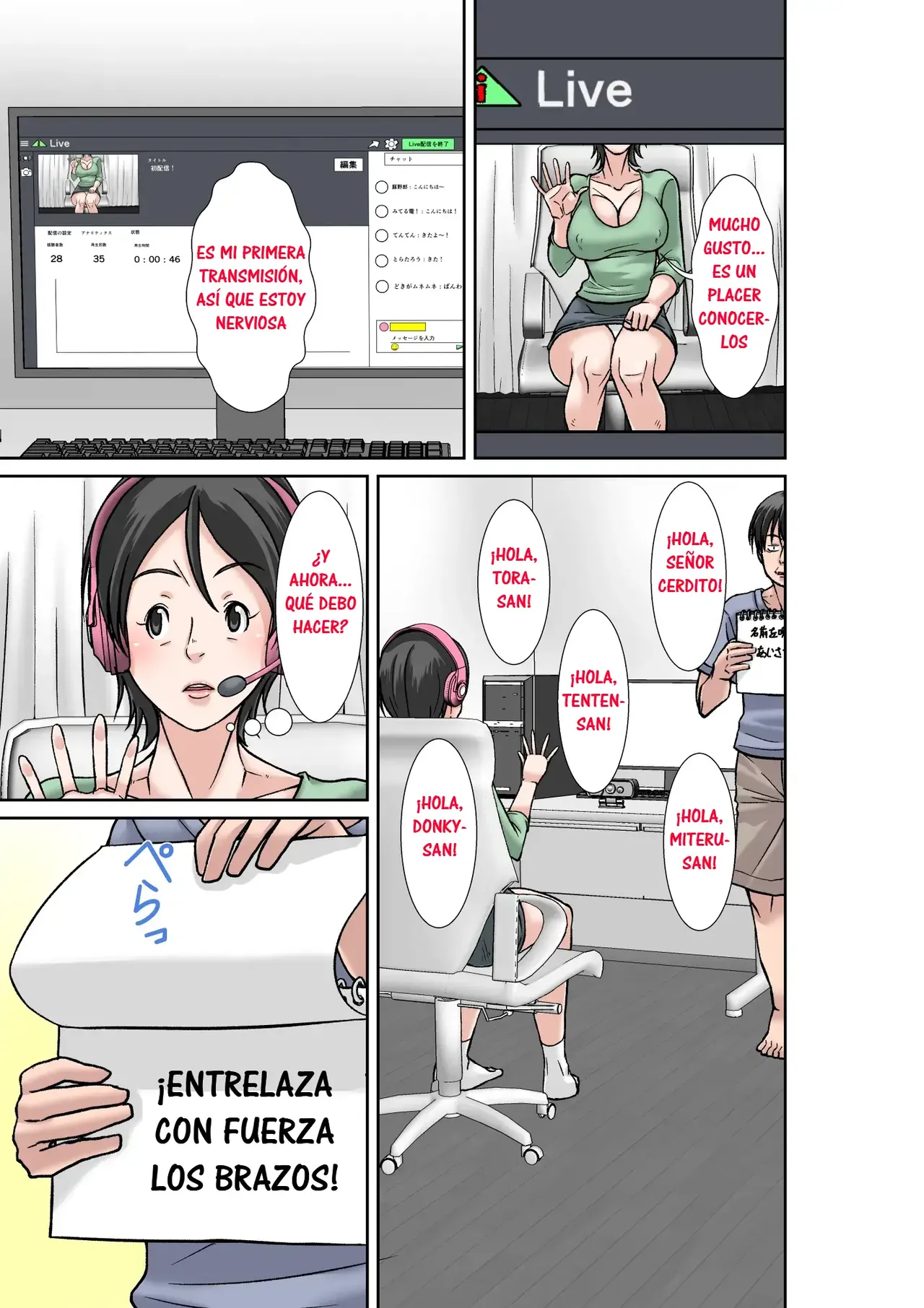 [Hoyoyodou] Kora! Anta Hahaoya o Kudoite Nani Shiyoutte Iu no! 〜Katsuo Hitorigurashi Hen〜 Sono 1｜¡Oye! ¿Qué Pretendes Seduciendo a Tu Madre？~La Vida en Solitario de Katsuo~ [Spanish] [RYU-SHINS] image number 17