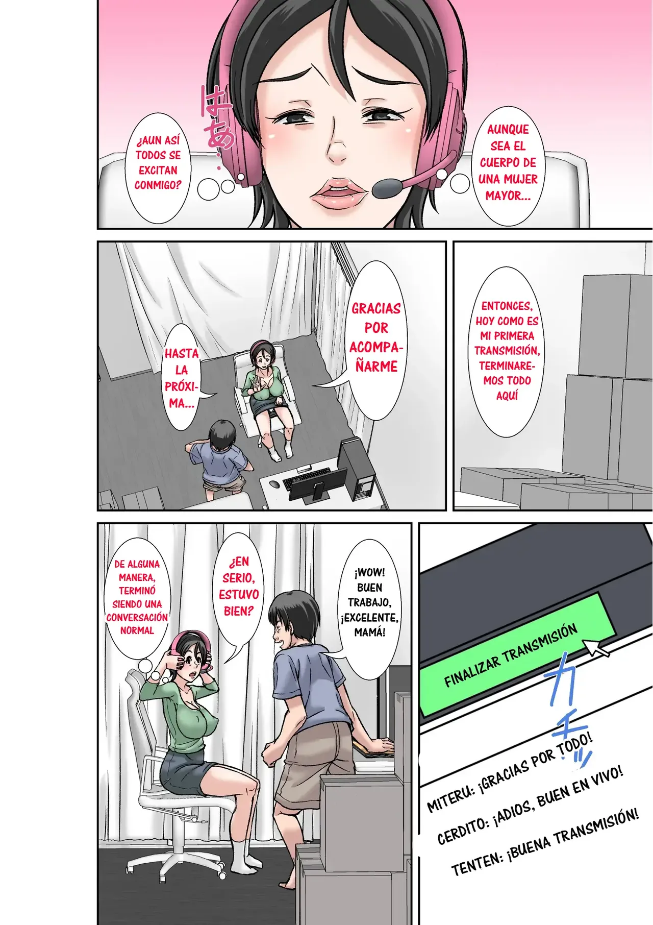 [Hoyoyodou] Kora! Anta Hahaoya o Kudoite Nani Shiyoutte Iu no! 〜Katsuo Hitorigurashi Hen〜 Sono 1｜¡Oye! ¿Qué Pretendes Seduciendo a Tu Madre？~La Vida en Solitario de Katsuo~ [Spanish] [RYU-SHINS] image number 20