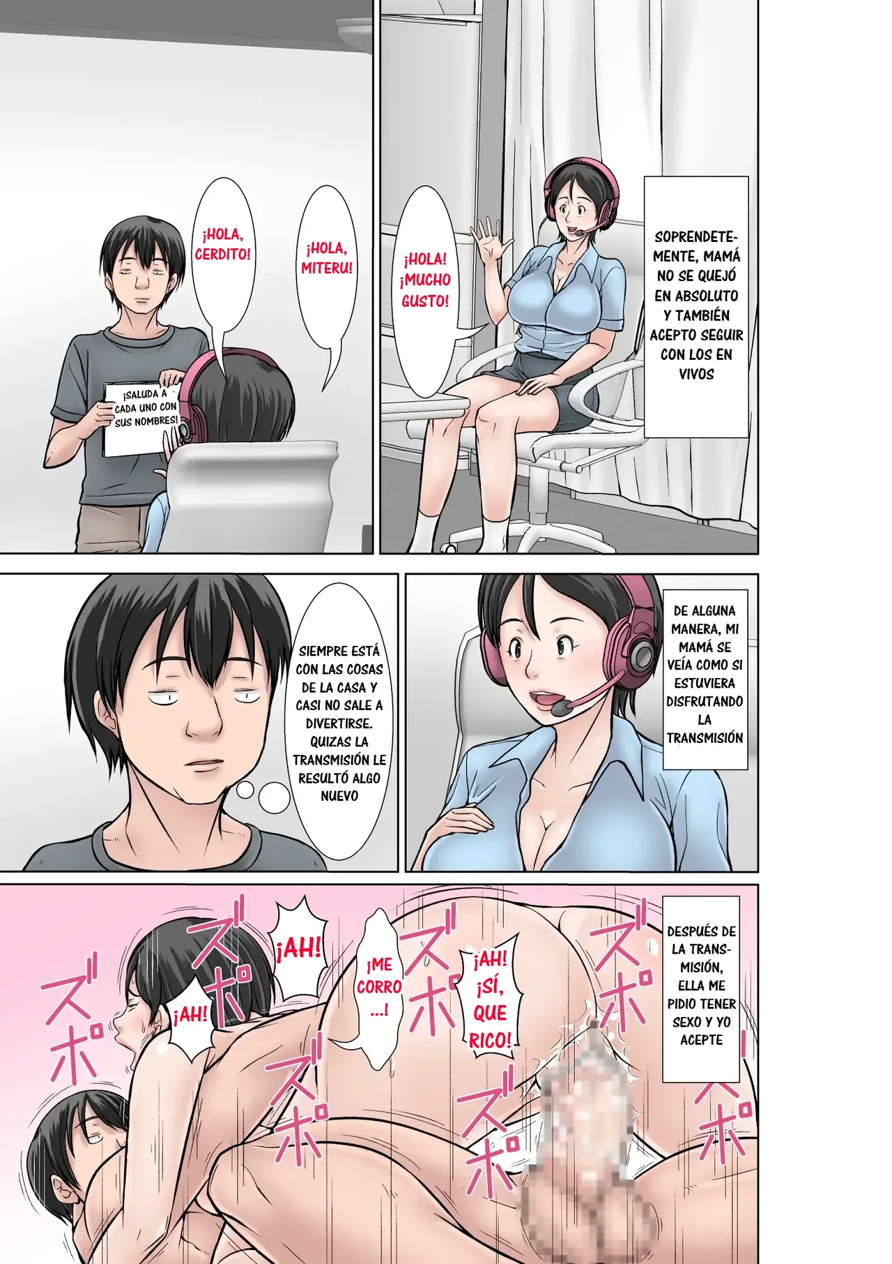 [Hoyoyodou] Kora! Anta Hahaoya o Kudoite Nani Shiyoutte Iu no! 〜Katsuo Hitorigurashi Hen〜 Sono 1｜¡Oye! ¿Qué Pretendes Seduciendo a Tu Madre？~La Vida en Solitario de Katsuo~ [Spanish] [RYU-SHINS] image number 45