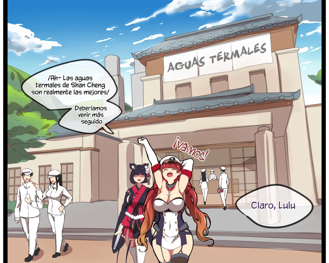 [ooyun] Honolulu (Azur Lane) [spanish] [Decensored] [Shudjak] 画像番号 1