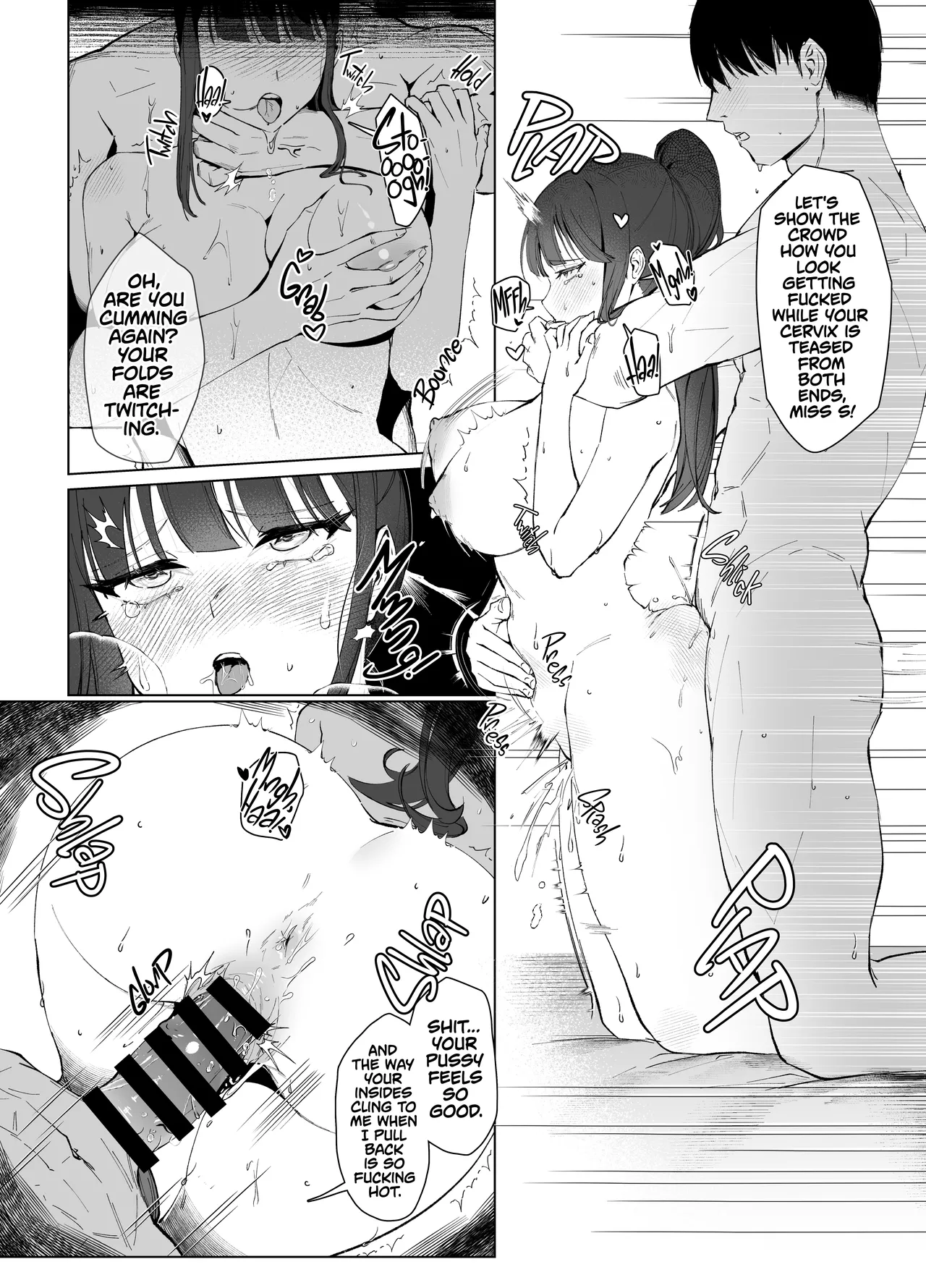 [POTATO BOMB (Chochomi)] Watashi no Do-Mazo Uraaka Onna Saori-chan | Miss S(aori), My M(aso) E-Thot Sweetheart (Blue Archive) [English] [TheWhiteLine + head empty] [Digital] image number 17