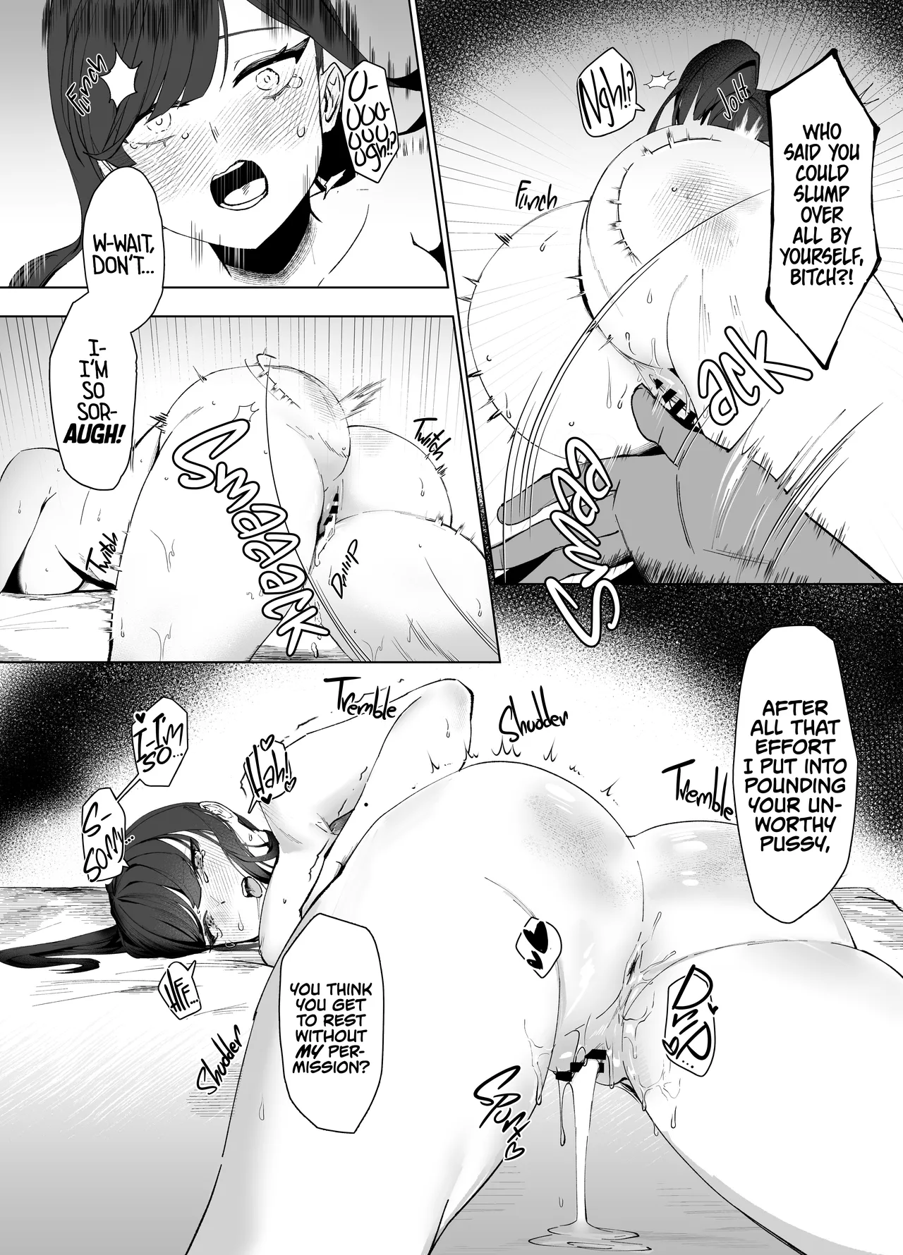 [POTATO BOMB (Chochomi)] Watashi no Do-Mazo Uraaka Onna Saori-chan | Miss S(aori), My M(aso) E-Thot Sweetheart (Blue Archive) [English] [TheWhiteLine + head empty] [Digital] image number 21