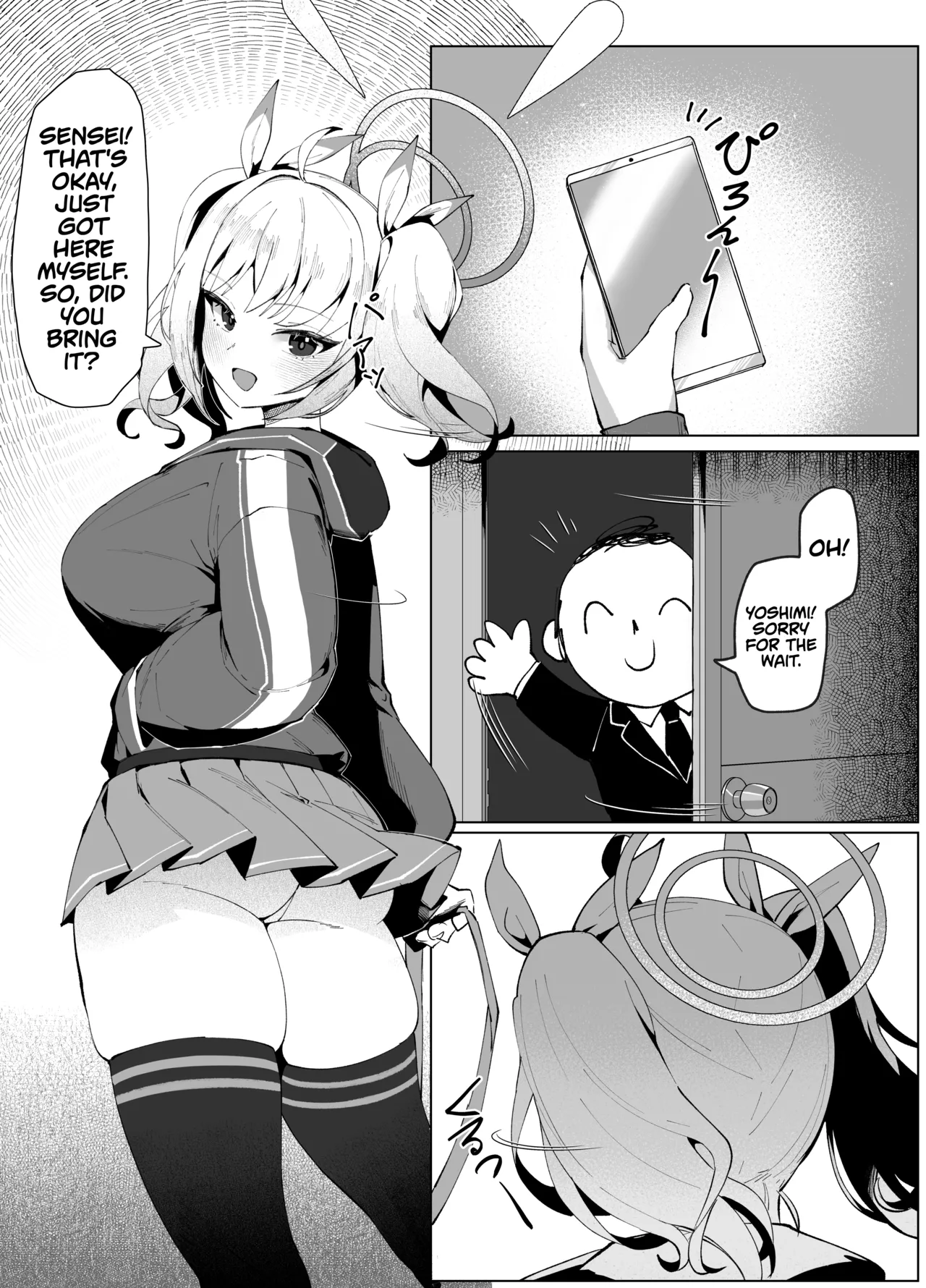 [POTATO BOMB (Chochomi)] Watashi no Do-Mazo Uraaka Onna Saori-chan | Miss S(aori), My M(aso) E-Thot Sweetheart (Blue Archive) [English] [TheWhiteLine + head empty] [Digital] image number 27