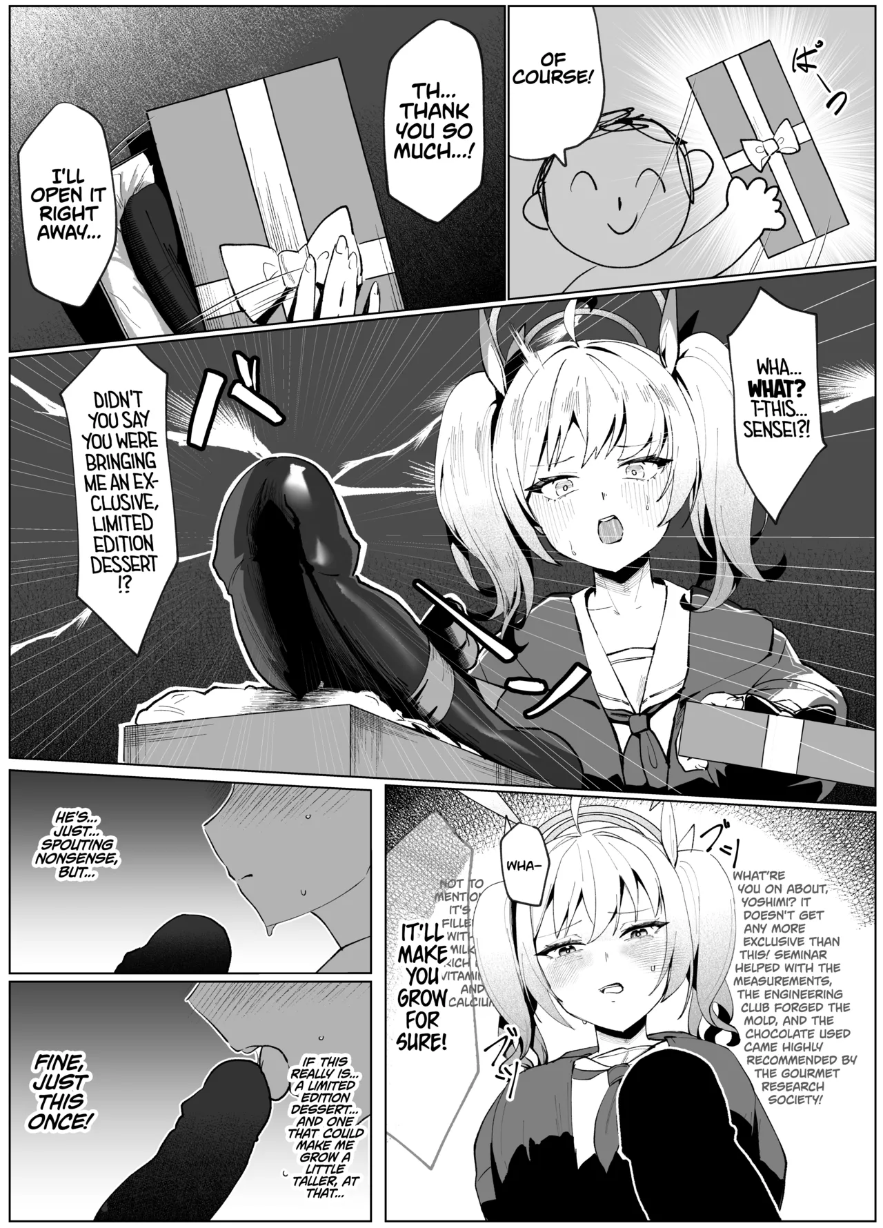 [POTATO BOMB (Chochomi)] Watashi no Do-Mazo Uraaka Onna Saori-chan | Miss S(aori), My M(aso) E-Thot Sweetheart (Blue Archive) [English] [TheWhiteLine + head empty] [Digital] image number 28