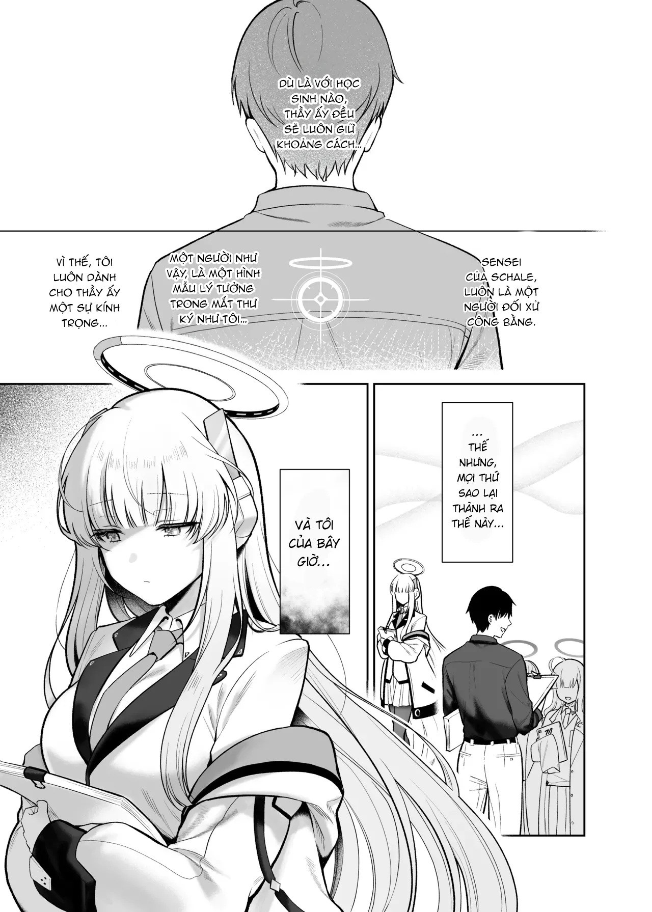 [Pontaroya (Pontaro)] Hoshi ni Somerareta Yoru no Kioku - THE NIGHT DYED WITH A STAR | Đêm khuya nhuốm màu trăng sao (Blue Archive) [Vietnamese Tiếng Việt] [EdenOfKivotos] [Digital] numero di immagine  2