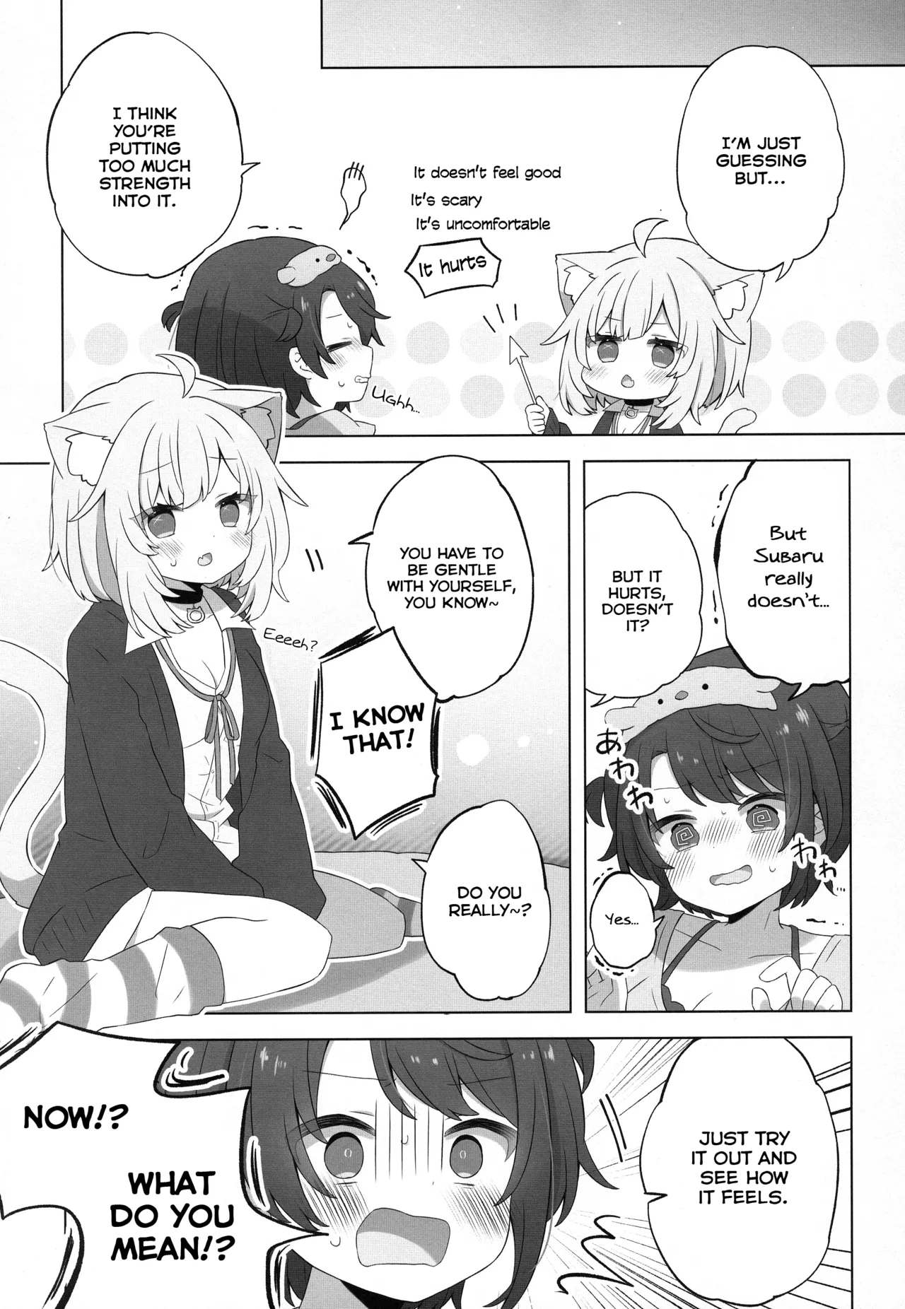 (C103) [#Mimamori Mimori (Mimori)] Hitori no Osahou | How To Do It On Your Own (Nekomata Okayu, Oozora Subaru) [English] 이미지 번호 9