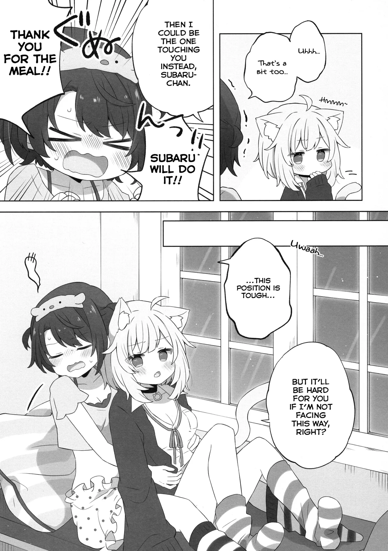 (C103) [#Mimamori Mimori (Mimori)] Hitori no Osahou | How To Do It On Your Own (Nekomata Okayu, Oozora Subaru) [English] 이미지 번호 11