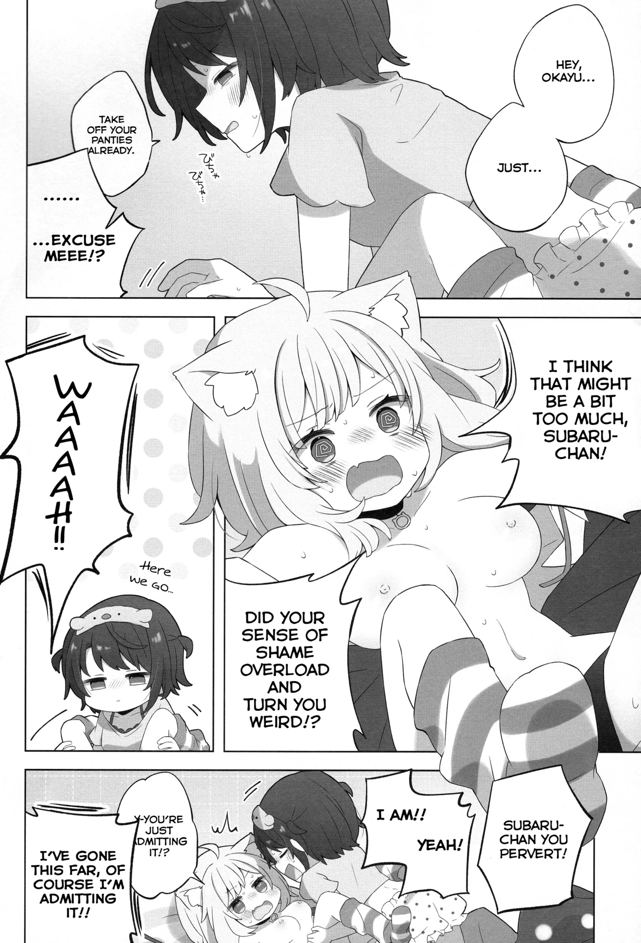 (C103) [#Mimamori Mimori (Mimori)] Hitori no Osahou | How To Do It On Your Own (Nekomata Okayu, Oozora Subaru) [English] 이미지 번호 16