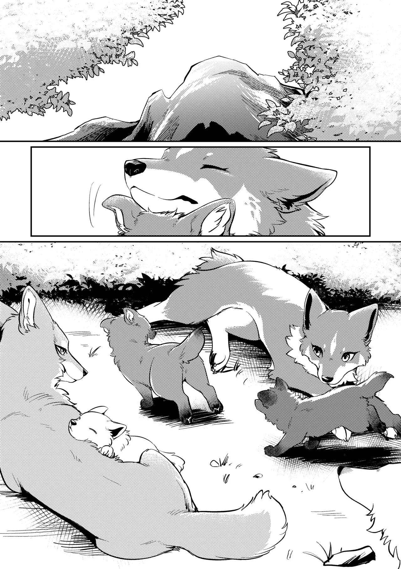 (Kemoket 15) [Kaiten ParaDOGs (Minaga Tsukune)] Two as one [Digital] Bildnummer 2