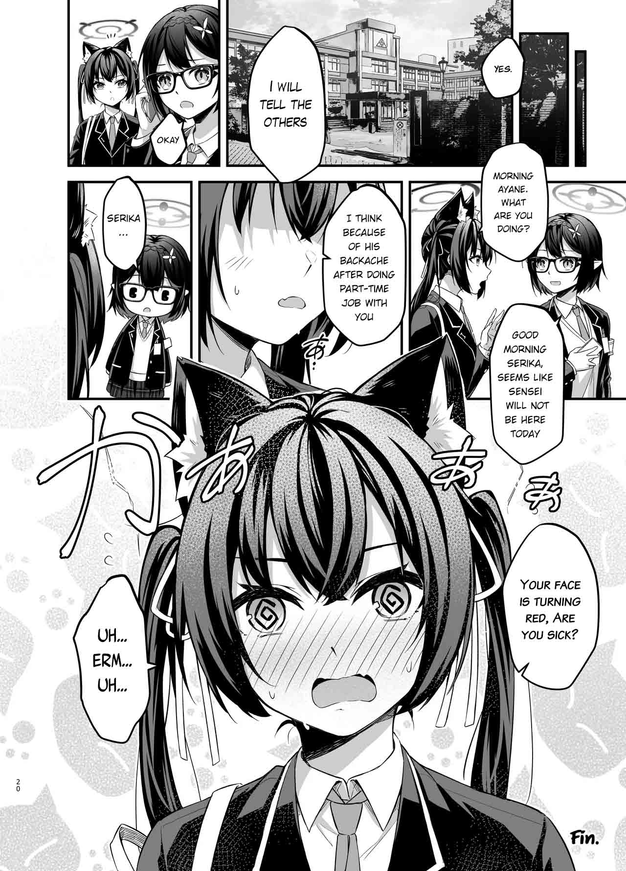 [Thai Doujinshi Doukoukai (Anjaku112)] Serika-chan no Arbeit | Serika's part-time job (Blue Archive) [English] [EdenOfKivotos] [Digital] 이미지 번호 20