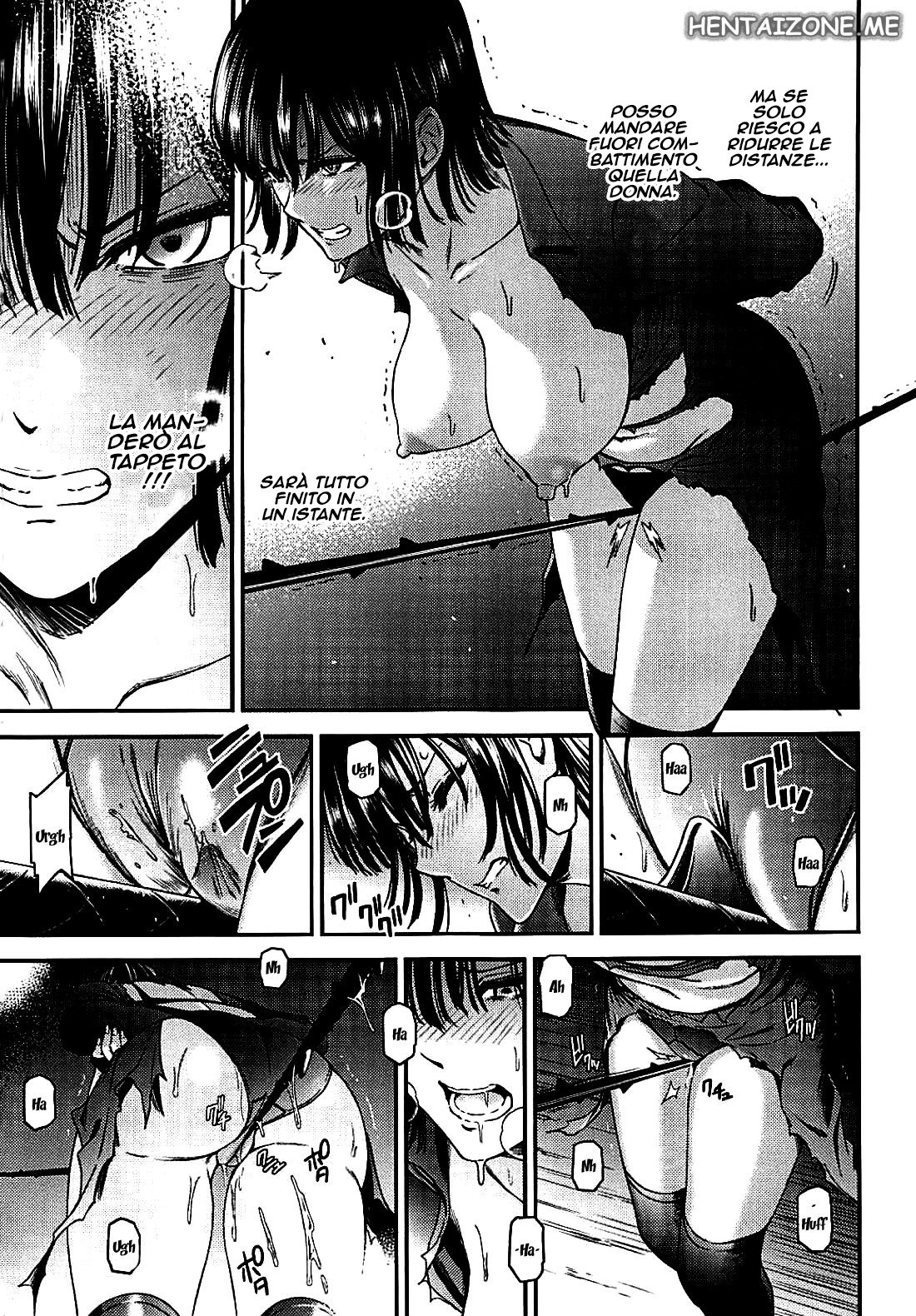 (C94) [Kiyosumi Hurricane (Kiyosumi Hurricane)] ONE-HURRICANE 7 | La Battaglia (One Punch Man) [Italian] image number 12