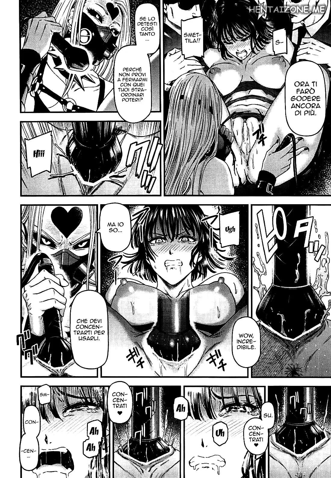 (C94) [Kiyosumi Hurricane (Kiyosumi Hurricane)] ONE-HURRICANE 7 | La Battaglia (One Punch Man) [Italian] image number 17