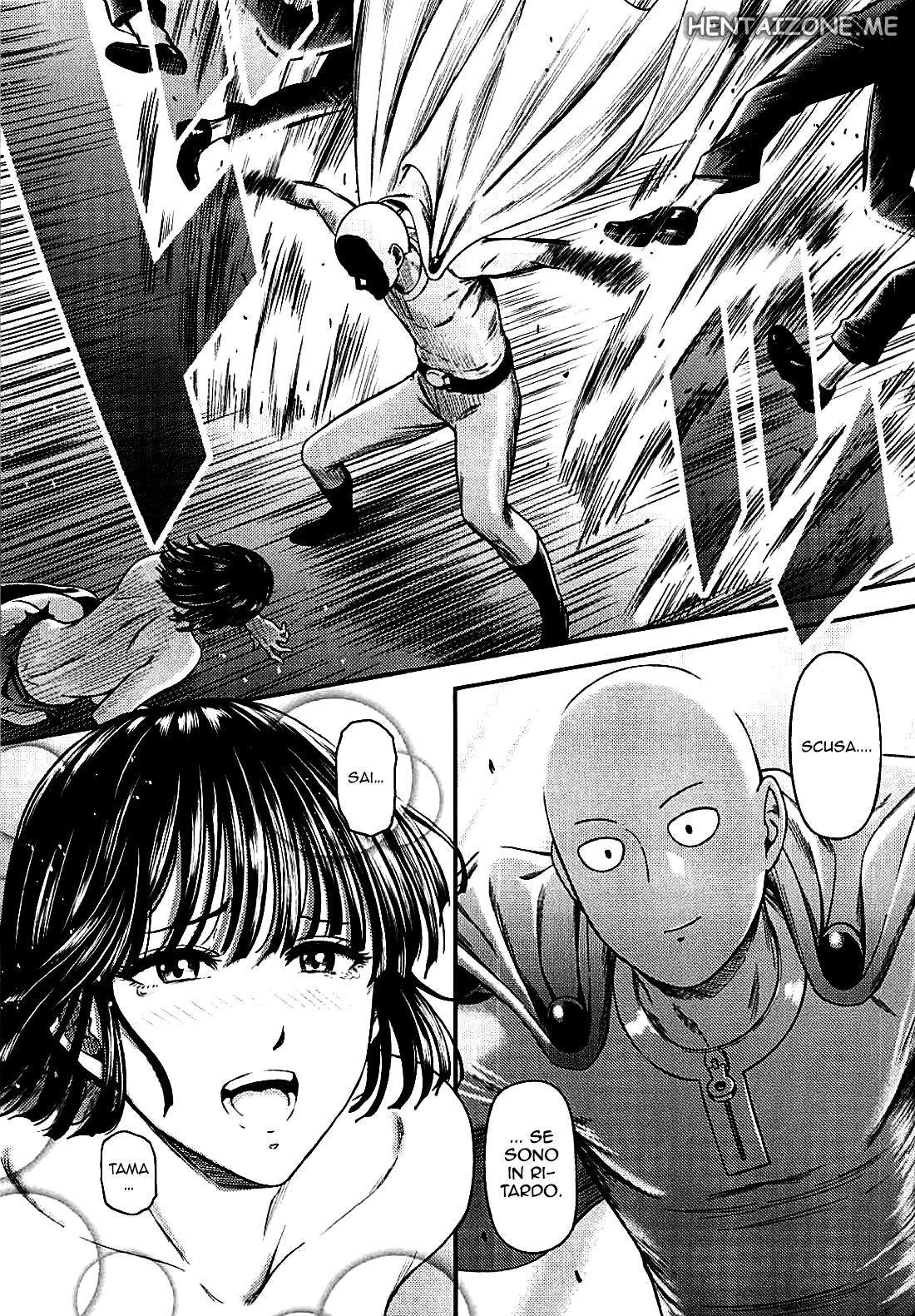 (C94) [Kiyosumi Hurricane (Kiyosumi Hurricane)] ONE-HURRICANE 7 | La Battaglia (One Punch Man) [Italian] image number 31