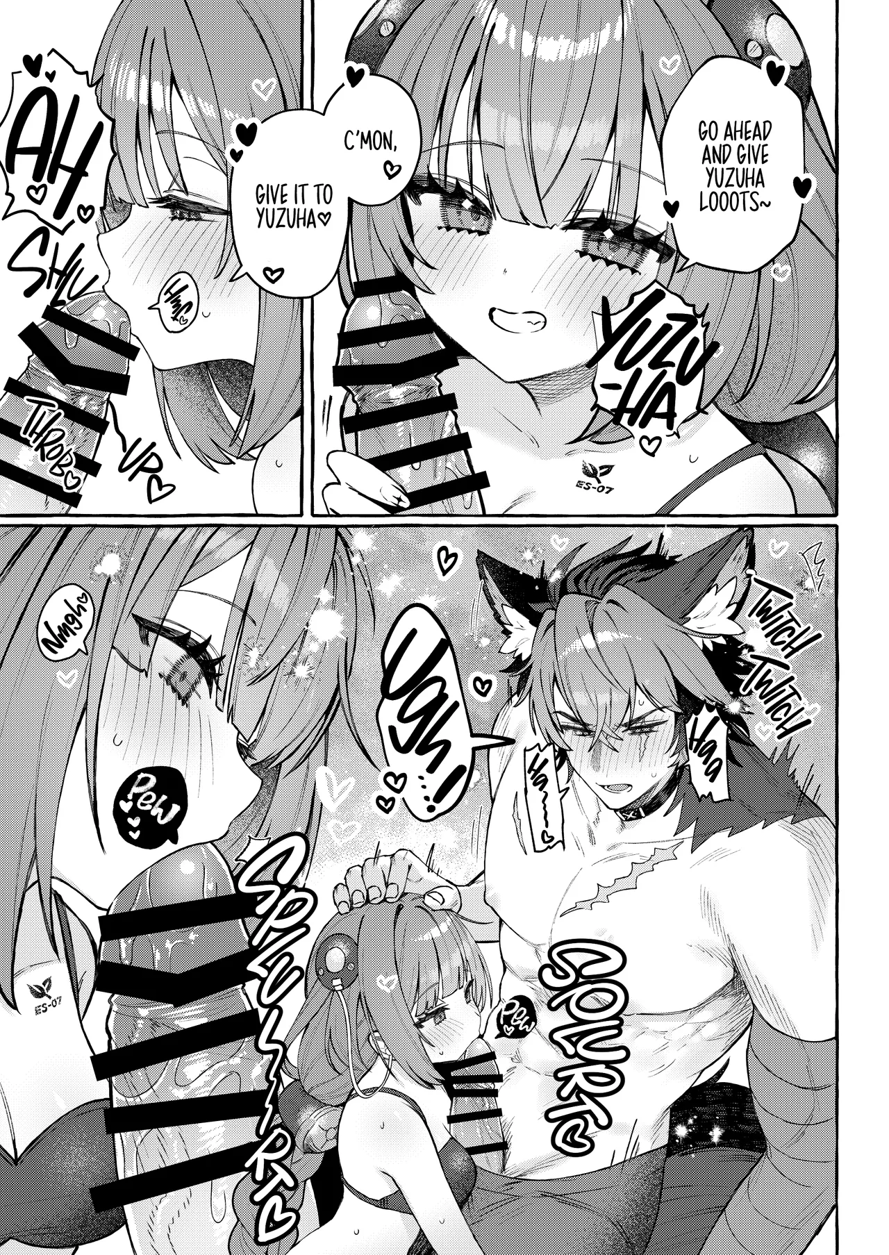 [Shibire na Memai (Edajima Denki)] Inu wa wan, Tanuki wa? | Dog Goes Woof, Tanuki Goes...? (Zenless Zone Zero) [English] [Digital] 画像番号 14