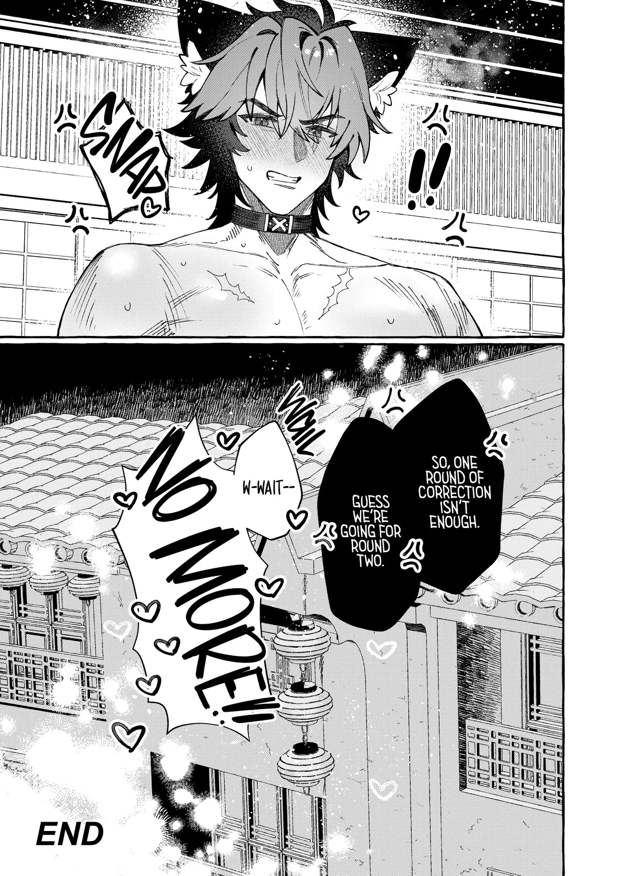 [Shibire na Memai (Edajima Denki)] Inu wa wan, Tanuki wa? | Dog Goes Woof, Tanuki Goes...? (Zenless Zone Zero) [English] [Digital] 画像番号 28