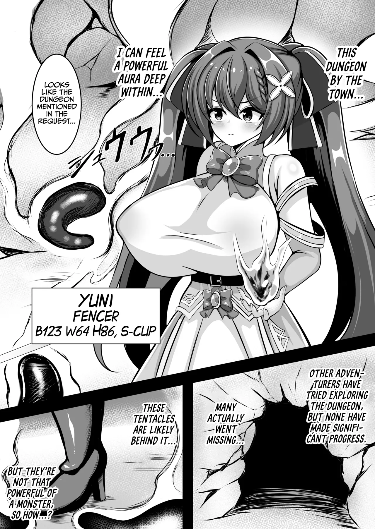 [Natsunohara (Natsuhara Aru)] UNI-Uni- Akagami Shoujo ga Shokushu no Naedoko ni Naru Made [English] [Project Valvrein] [Digital] image number 4