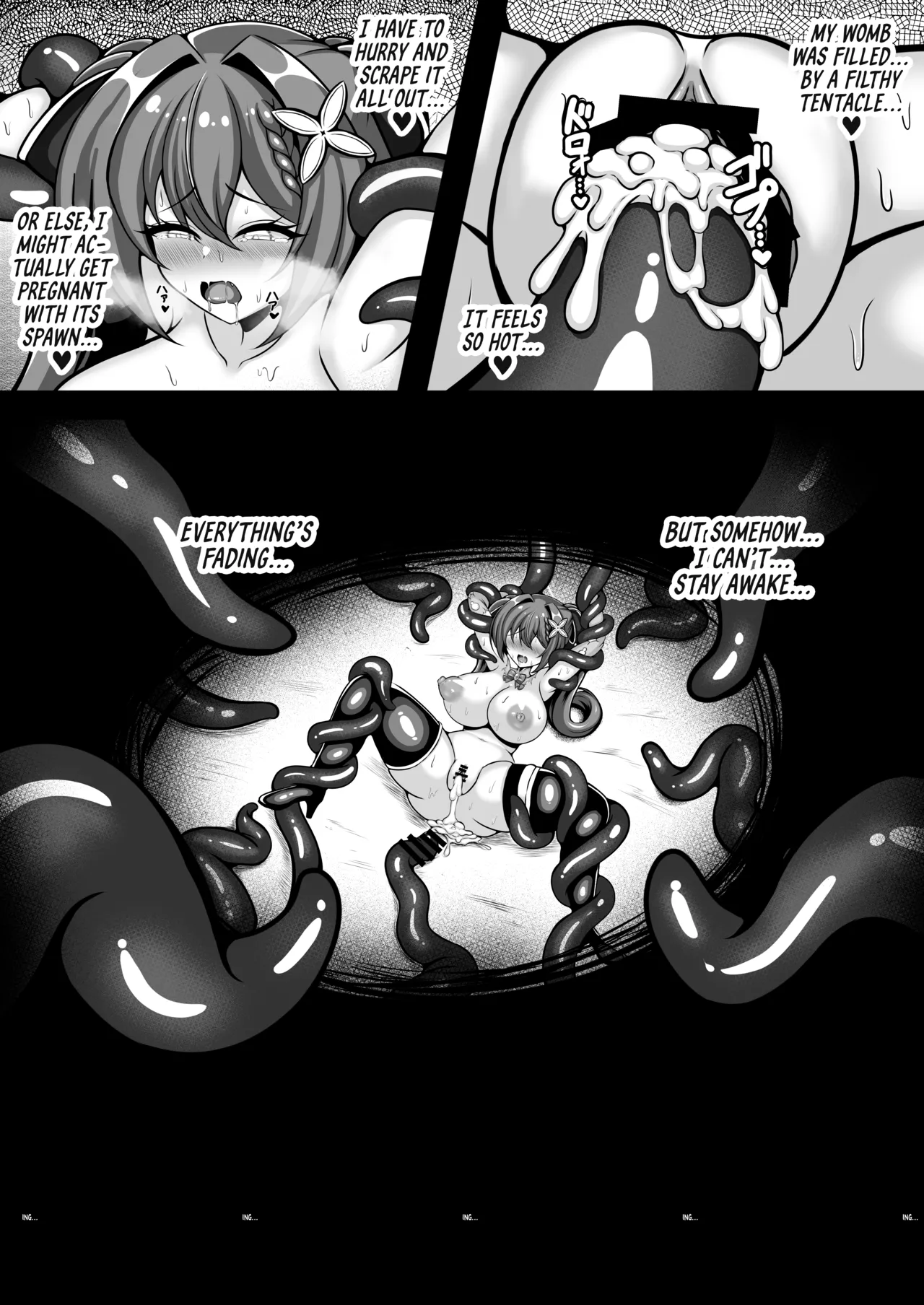 [Natsunohara (Natsuhara Aru)] UNI-Uni- Akagami Shoujo ga Shokushu no Naedoko ni Naru Made [English] [Project Valvrein] [Digital] image number 16