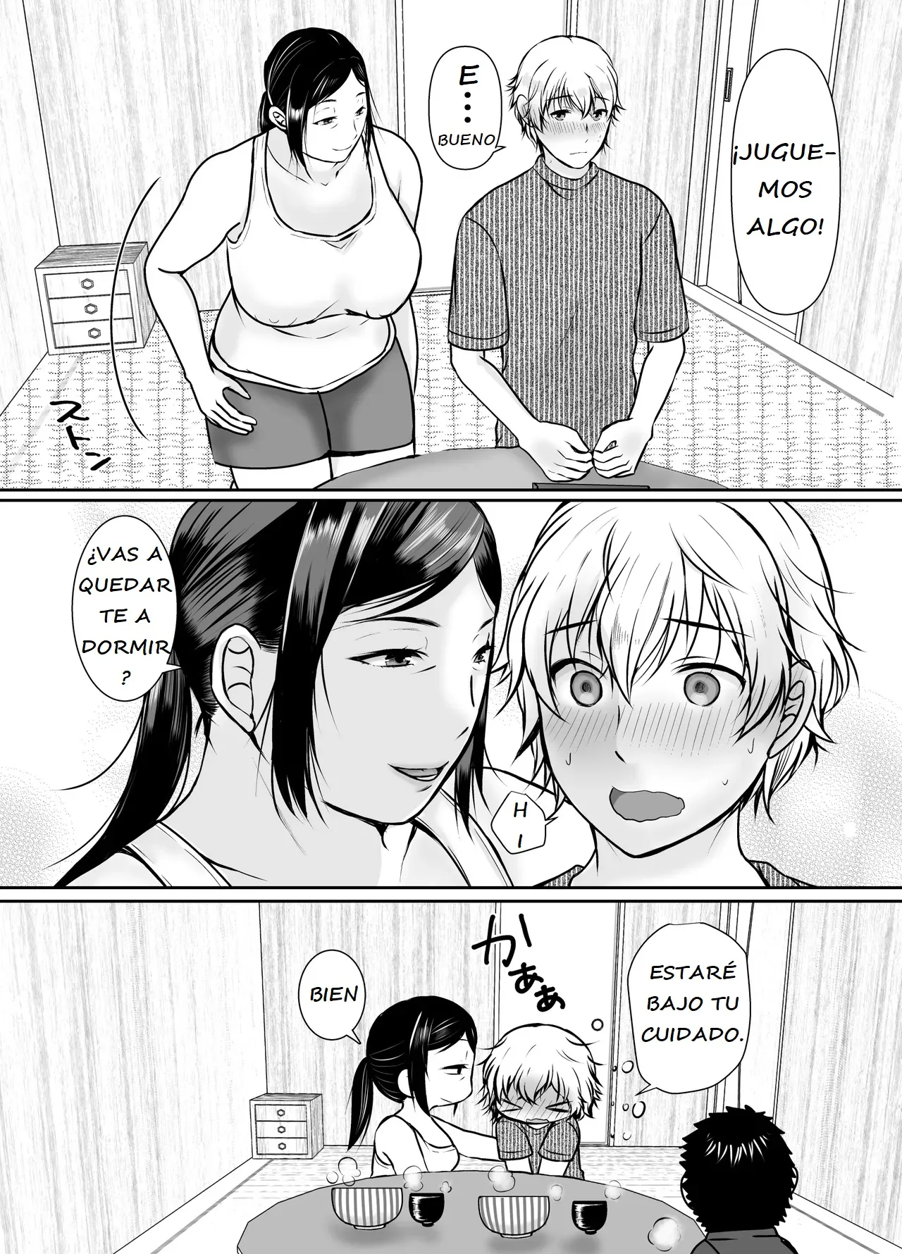 [Popotto Denki Ichigouten] Boku dake ga Shitteru Tomodachi no Hahaoya | Solo yo conozco ese lado de la madre de mi amigo [Spanish] 画像番号 22