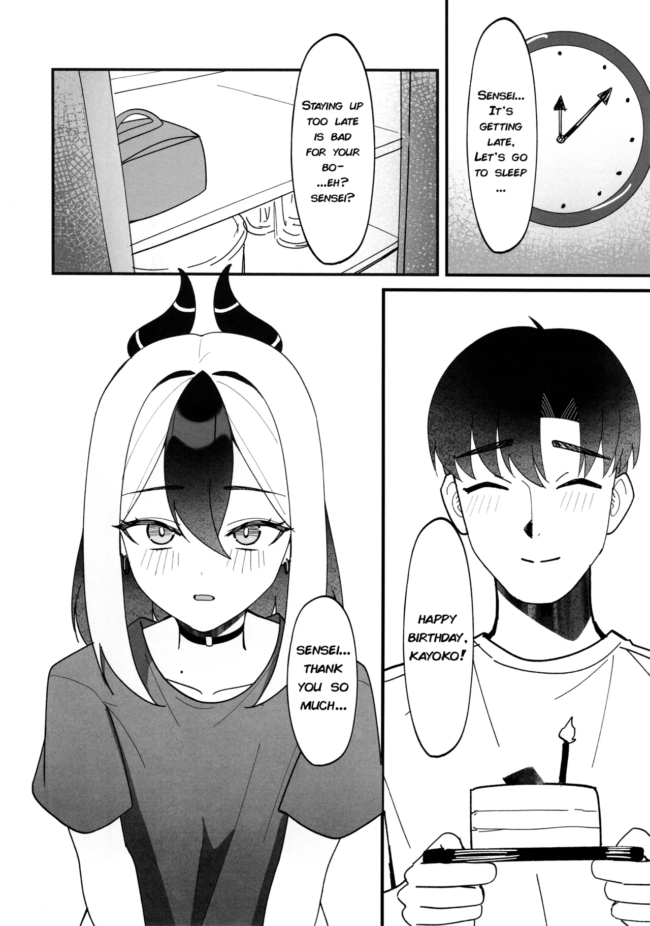 (C106) [JMao (Jmao Matsuge)] Yubisaki Hitotsu-bun Kyori | A Fingertip Away  (Blue Archive) [DeppoTL] image number 25