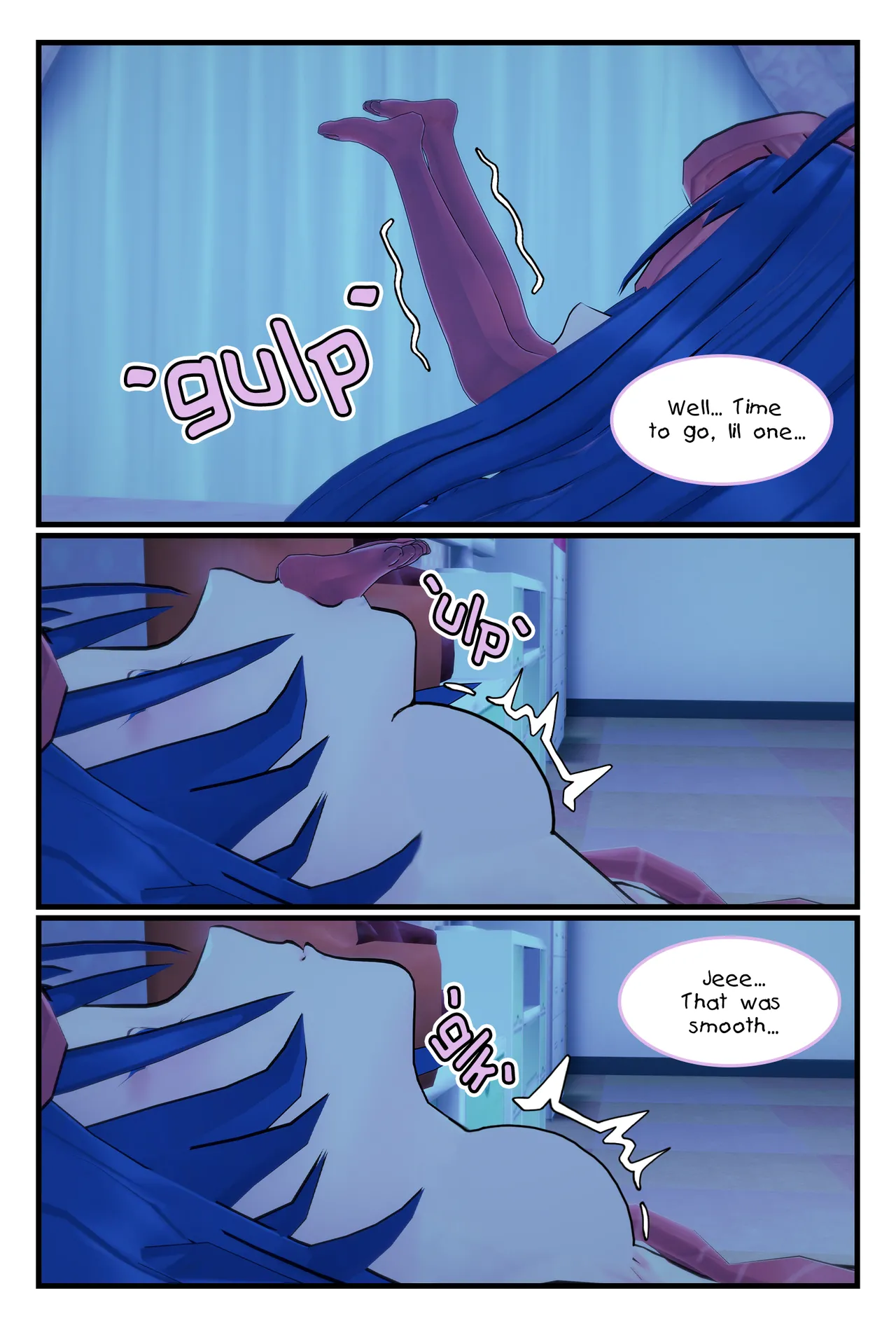 TrapoNeko [MISIDE VORE AU] Sleepy Guard image number 11