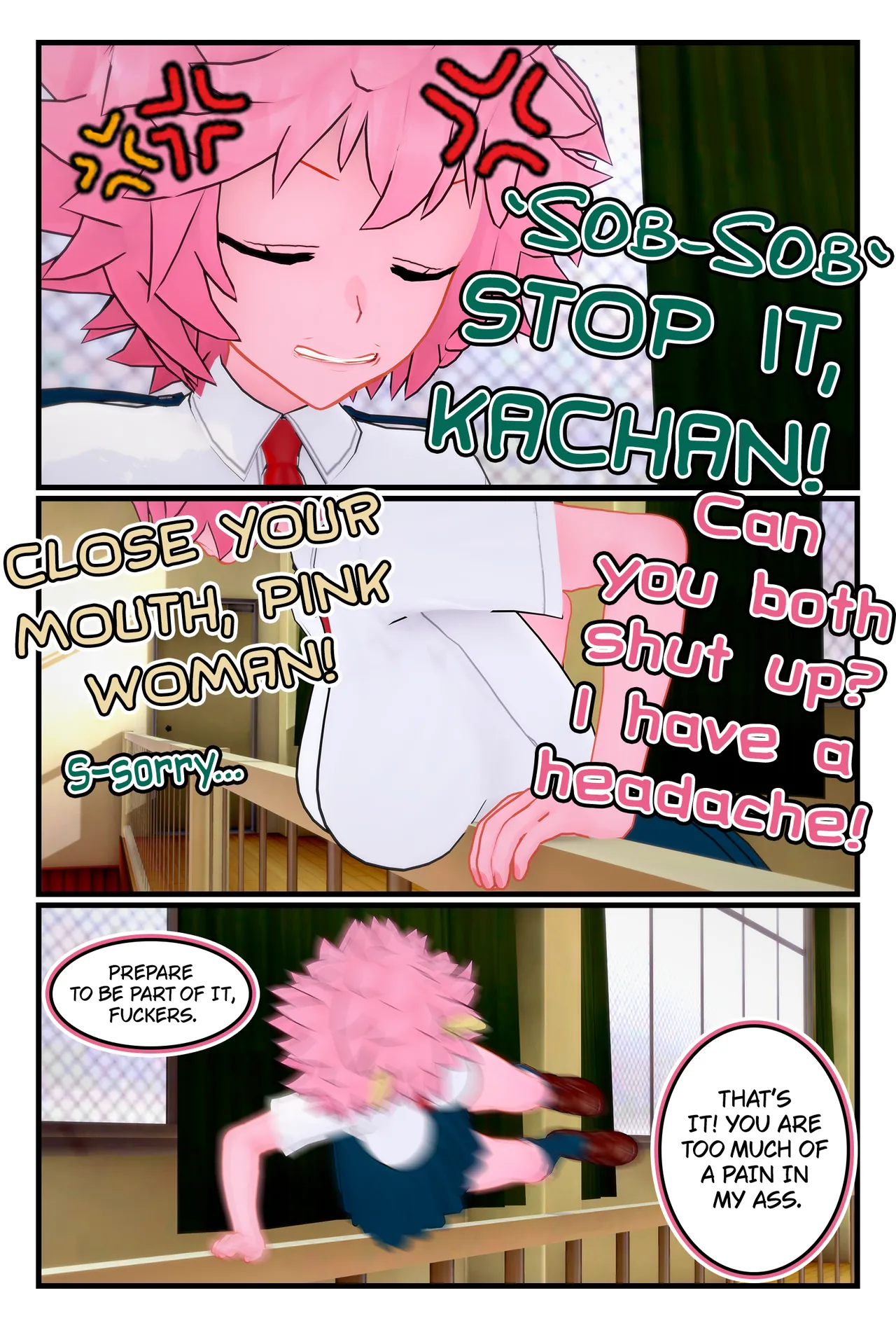 TrapoNeko [MHA Vore AU] "Pain In Ass image number 4