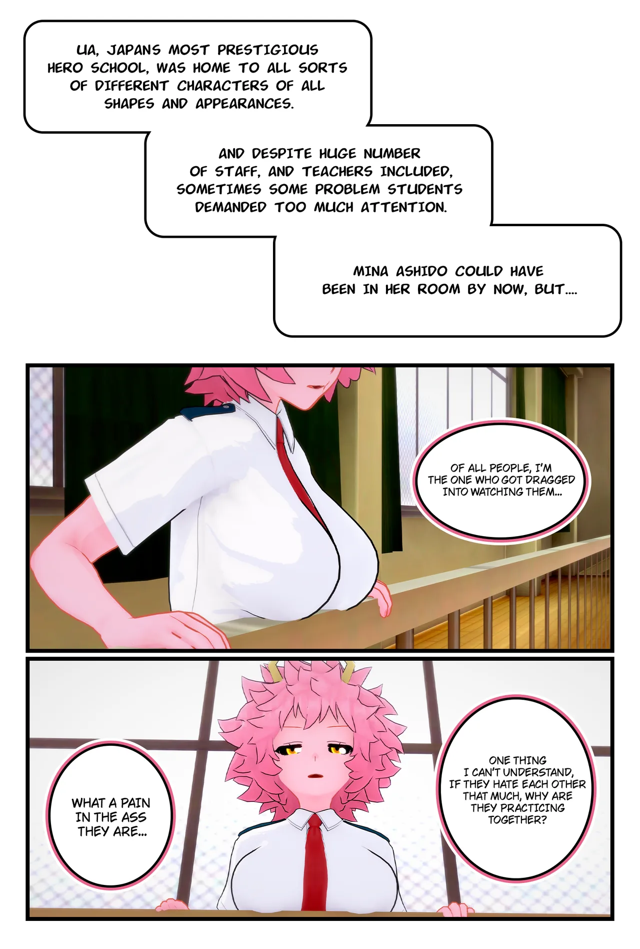 TrapoNeko [MHA Vore AU] "Pain In Ass image number 6