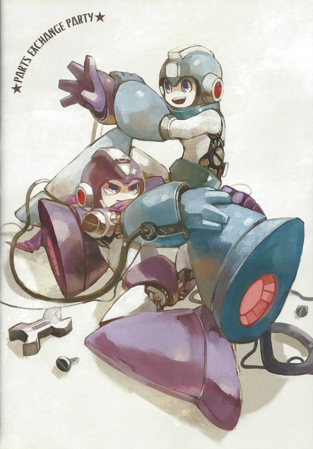 [Moyamoya surunara hakidashi chimaeba i janai (Various)] BLACK BOX (Mega Man) image number 7