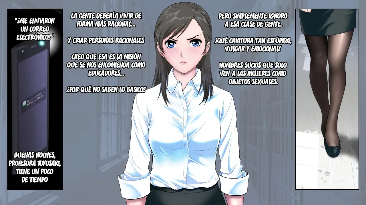 Virgin Teacher Megumi_Nighttime Humiliating Reverse Lesson 图片编号 11