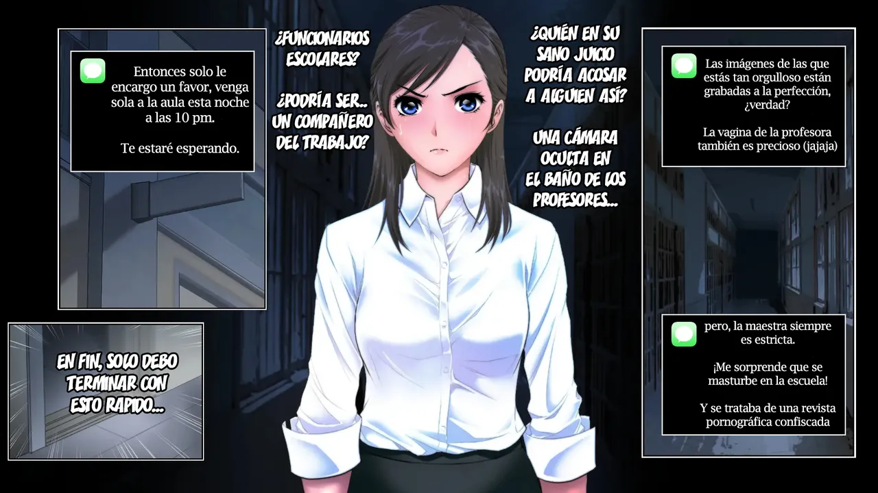 Virgin Teacher Megumi_Nighttime Humiliating Reverse Lesson 图片编号 14