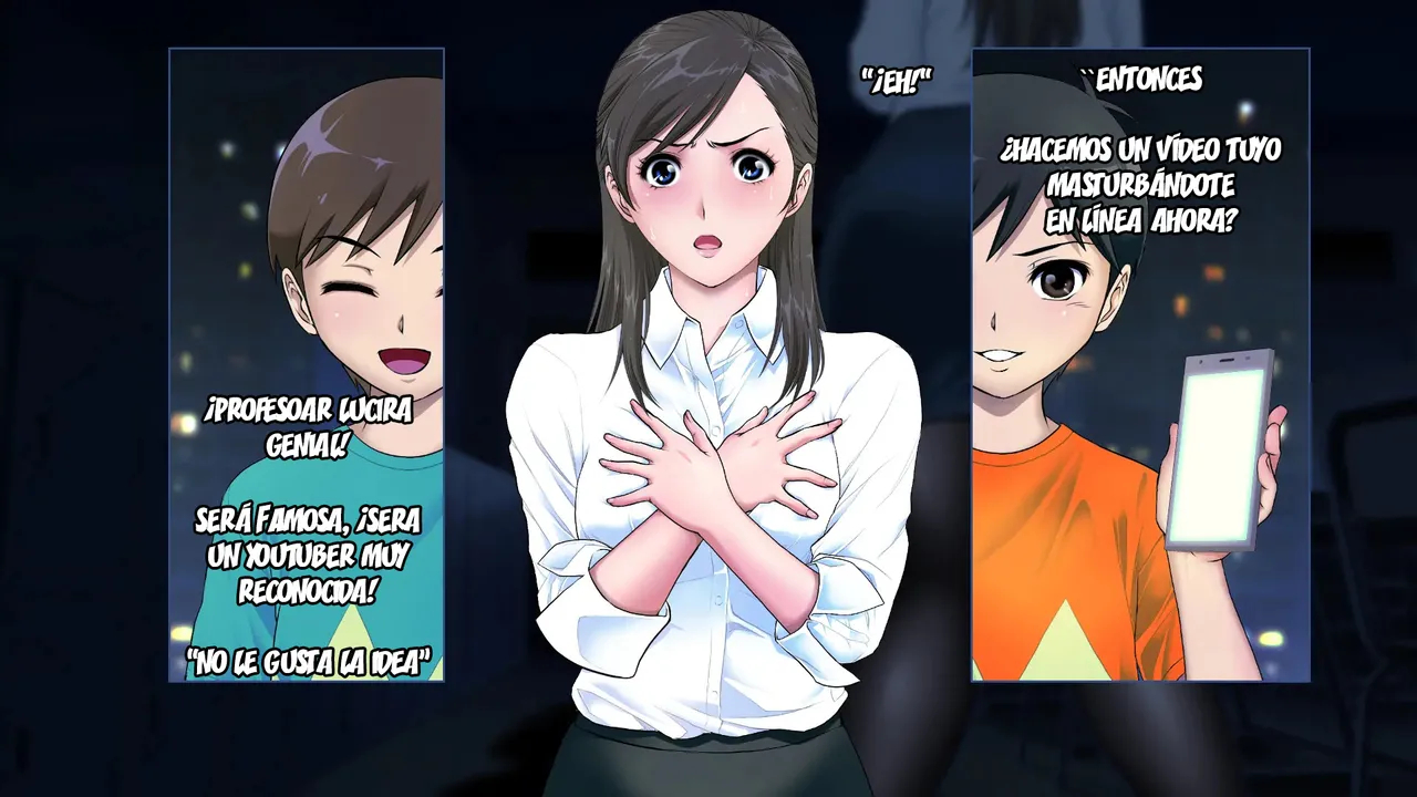 Virgin Teacher Megumi_Nighttime Humiliating Reverse Lesson 图片编号 19