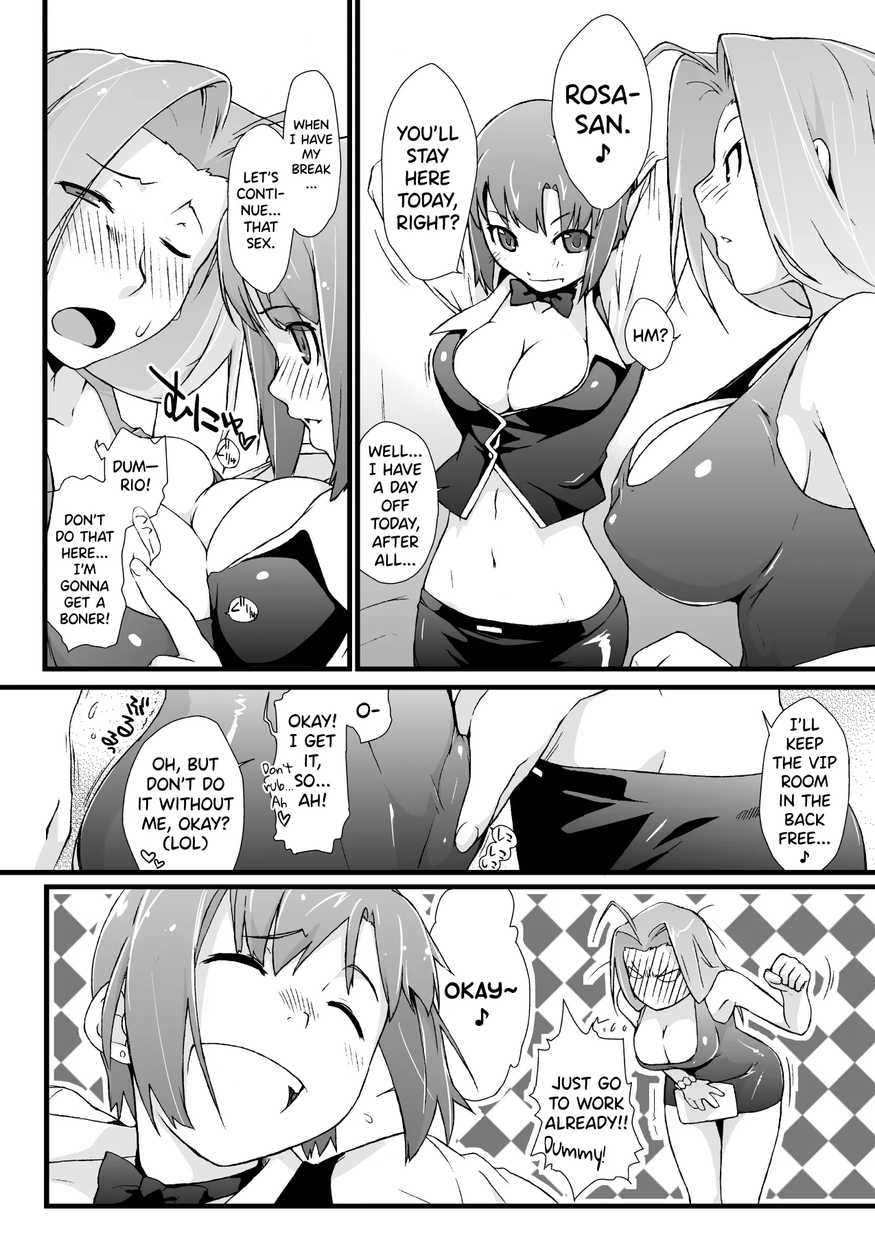 [Yokoshimanchi. (Ash Yokoshima)] Rio to H na Nakama?-tachi Ch.1-2 (Super Black Jack) [English] [biribiri] [Digital] Bildnummer 32